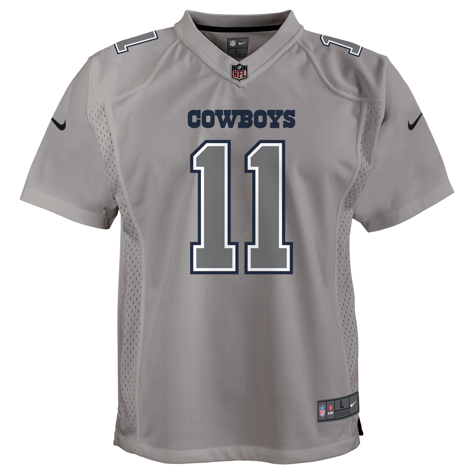 Micah Parsons Dallas Cowboys Nike Youth Atmosphere Game Jersey – Gray Clowdercats