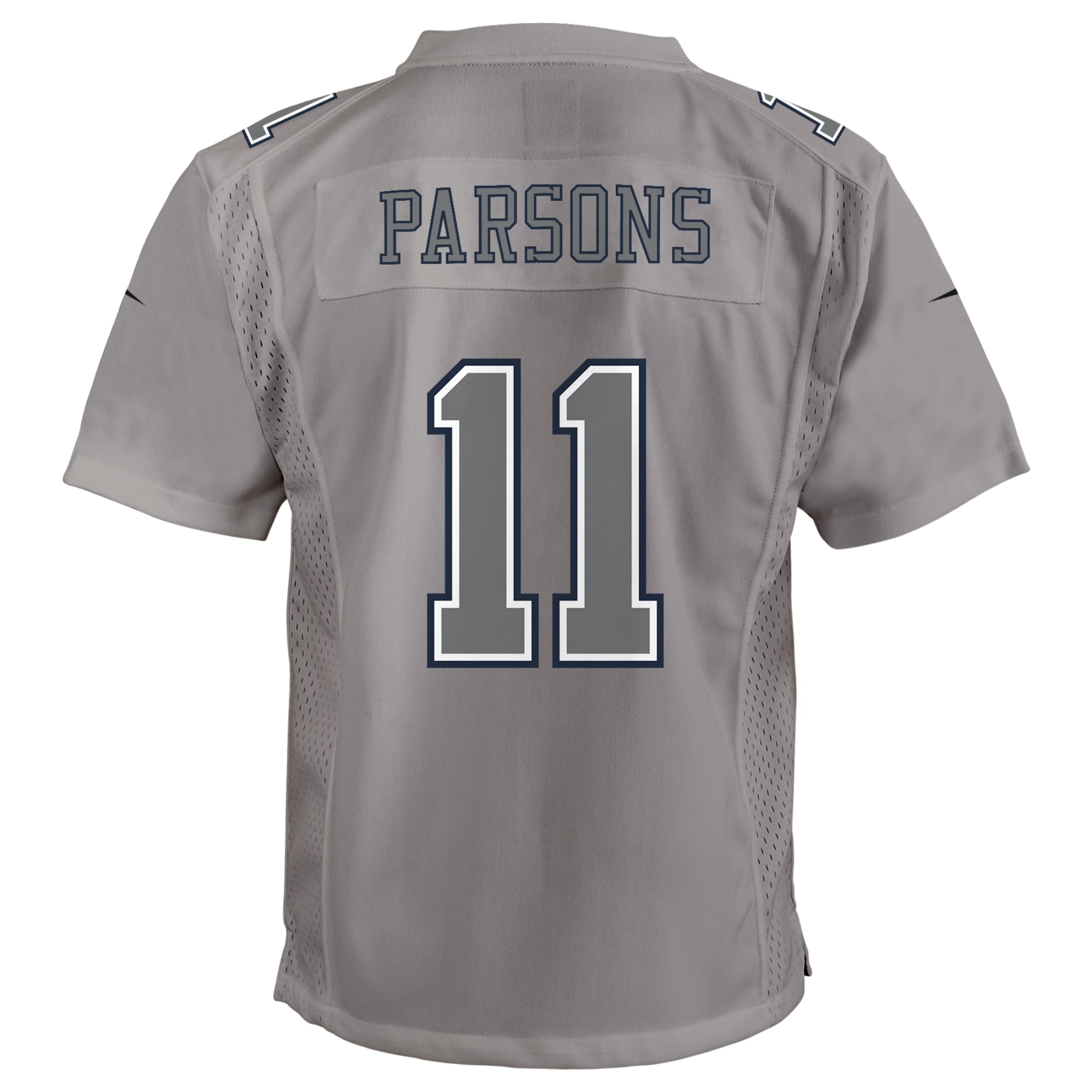 Micah Parsons Dallas Cowboys Nike Youth Atmosphere Game Jersey – Gray Clowdercats