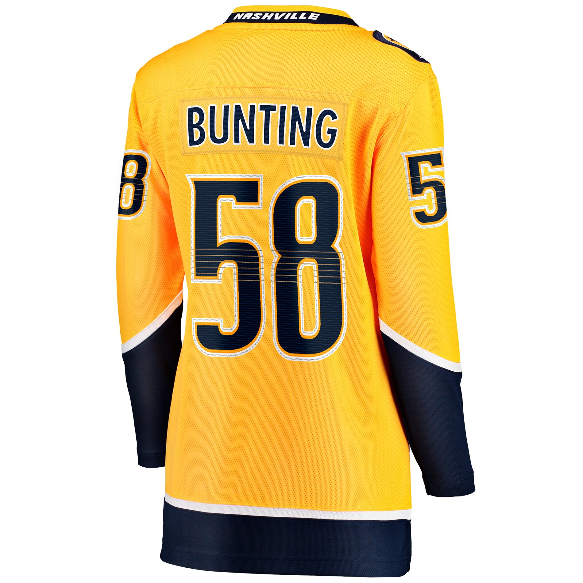 Michael Bunting Nashville Predators Fanatics Women’s Home Breakaway Player Jersey – Gold Clowdercats