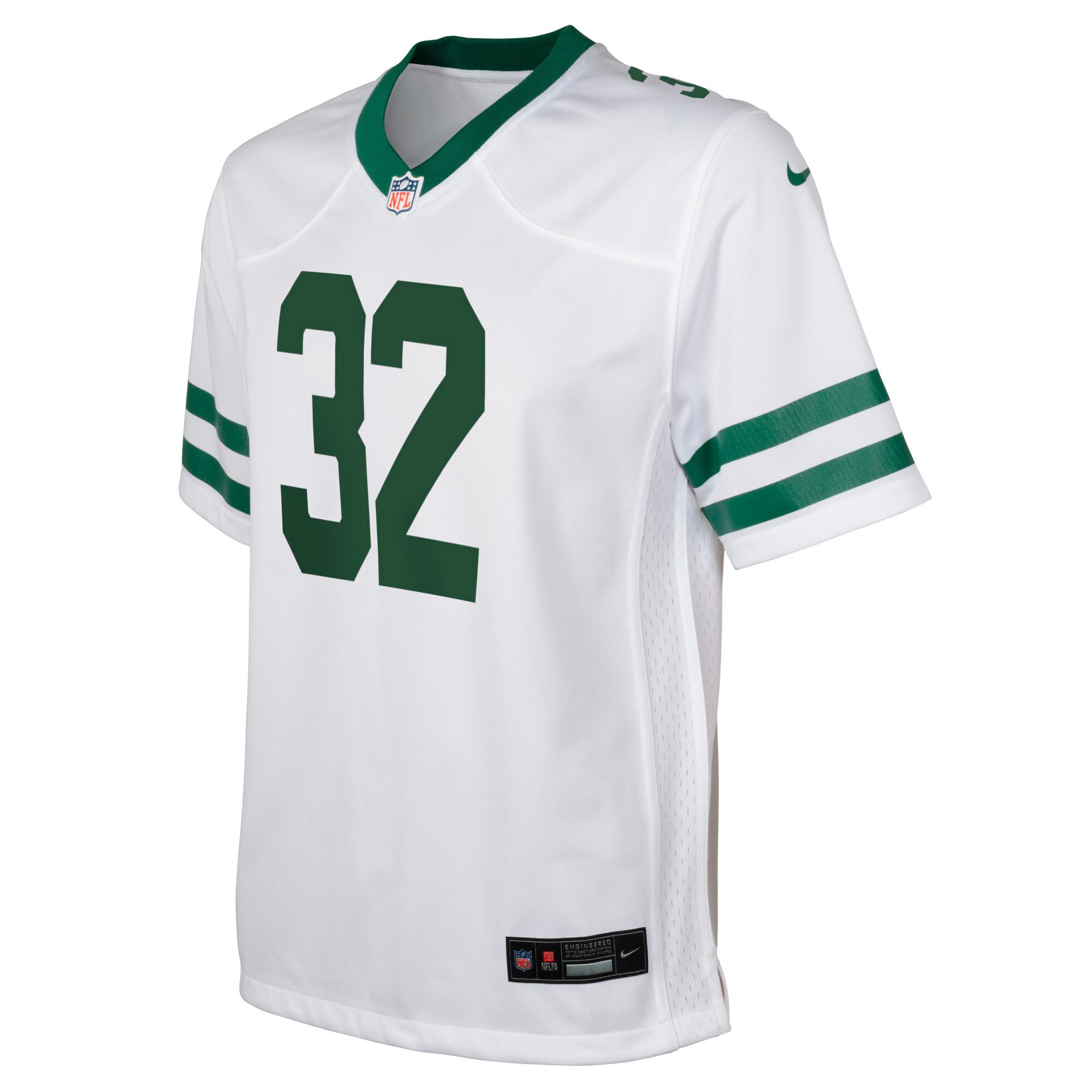 Michael Carter New York Jets Nike Youth Game Jersey – Legacy White Clowdercats