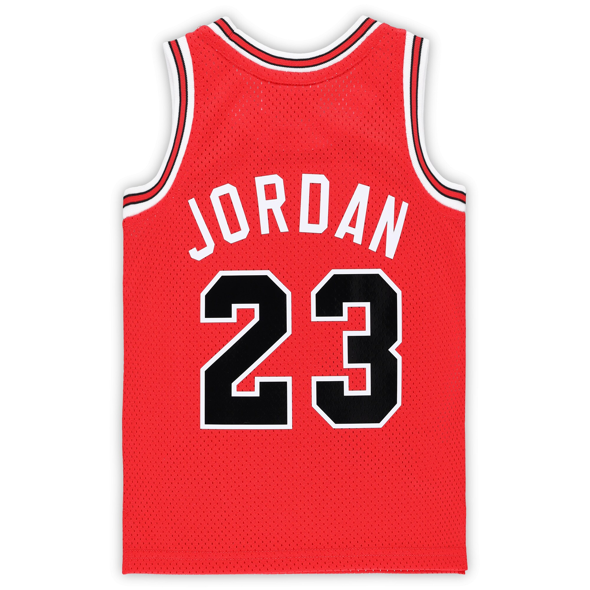 Michael Jordan Chicago Bulls Mitchell & Ness Preschool Hardwood Classics 1984/85 Authentic Swingman Jersey – Red Clowdercats