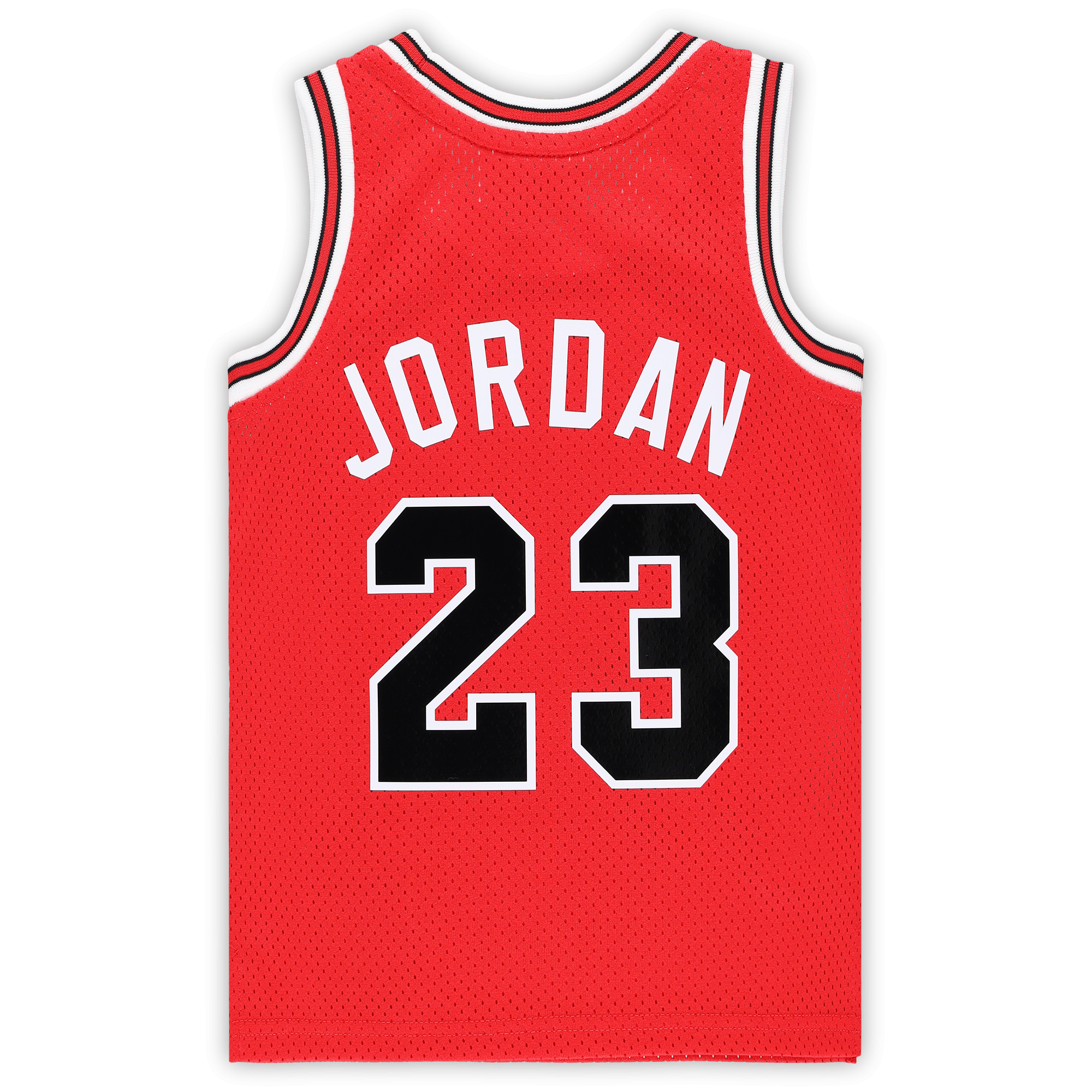 Michael Jordan Chicago Bulls Mitchell & Ness Toddler Hardwood Classics 1984/85 Authentic Swingman Jersey – Red Clowdercats