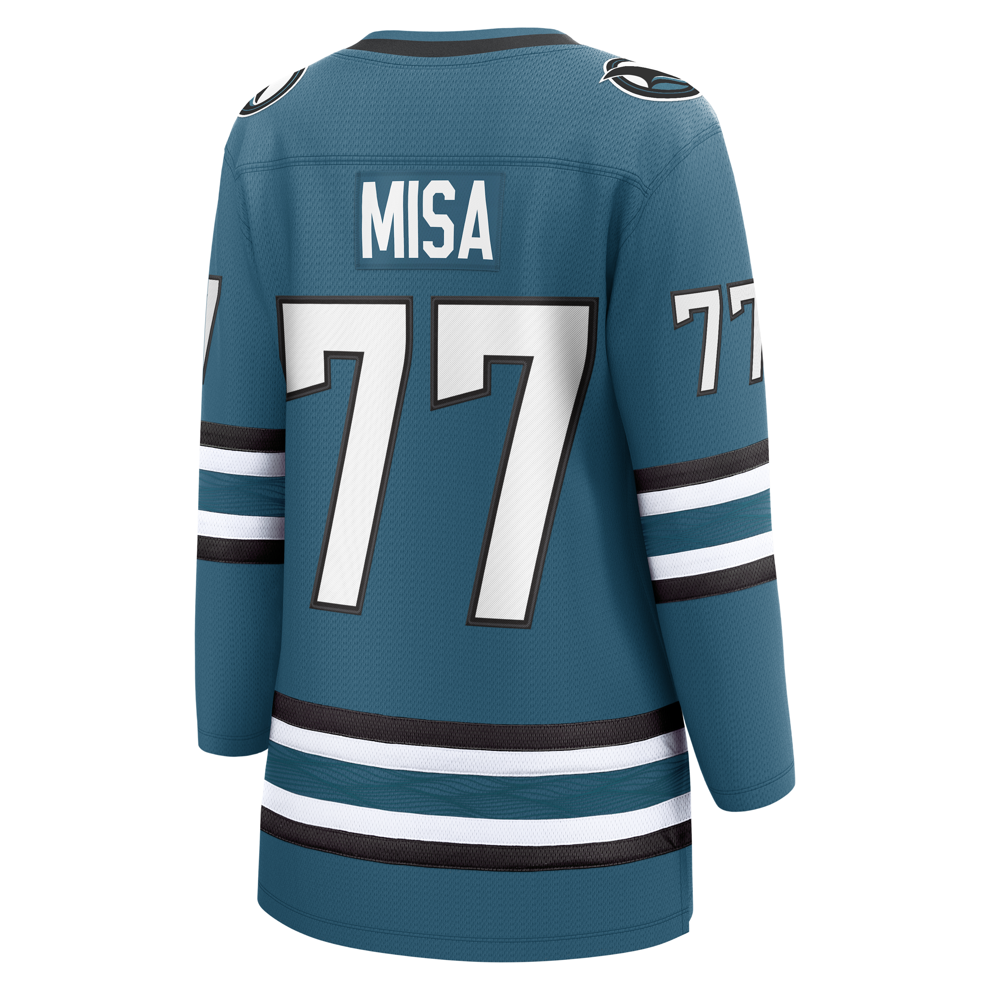 Michael Misa San Jose Sharks Fanatics Women’s Breakaway Jersey – Teal Clowdercats