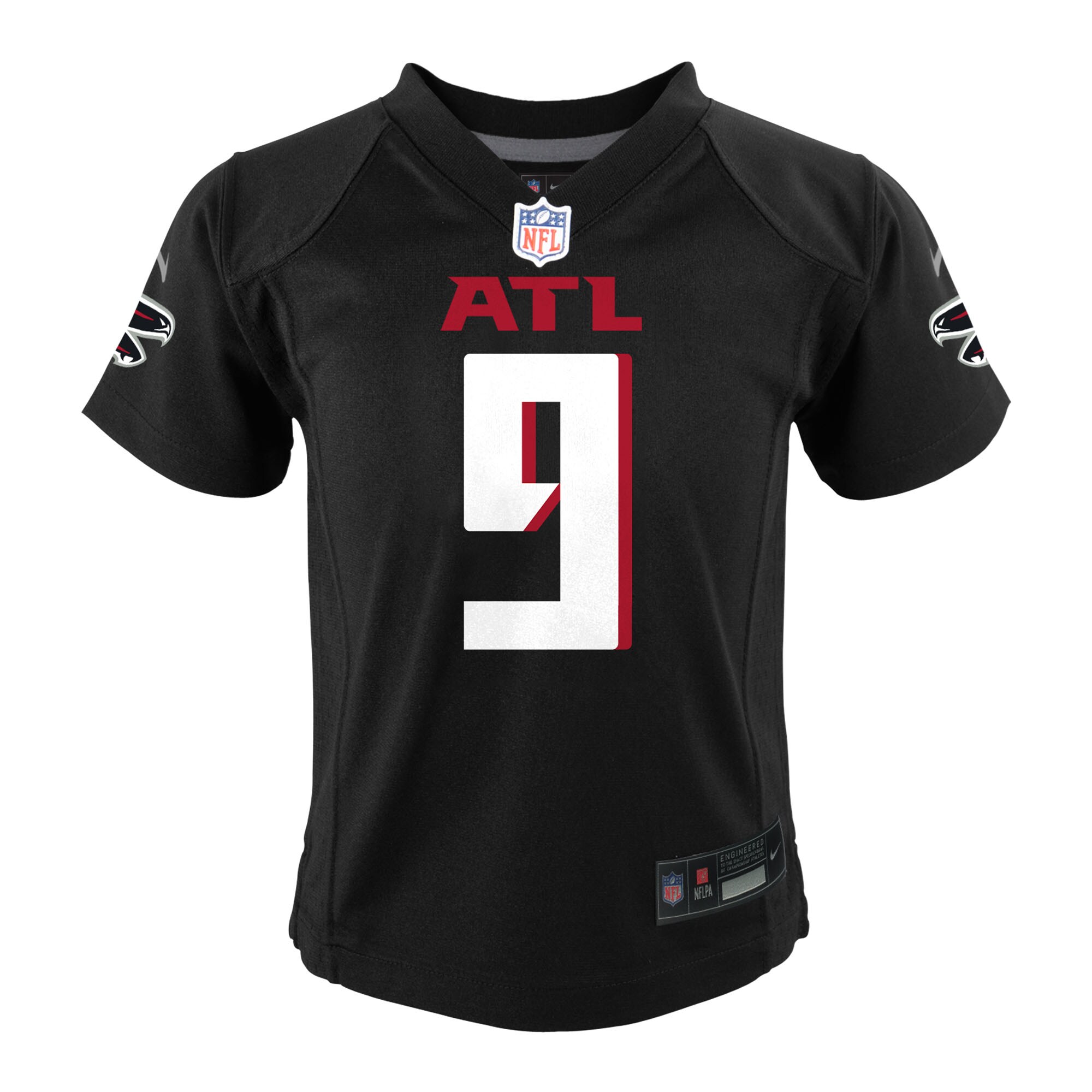 Michael Penix Jr. Atlanta Falcons Nike Toddler Game Jersey – Black Clowdercats
