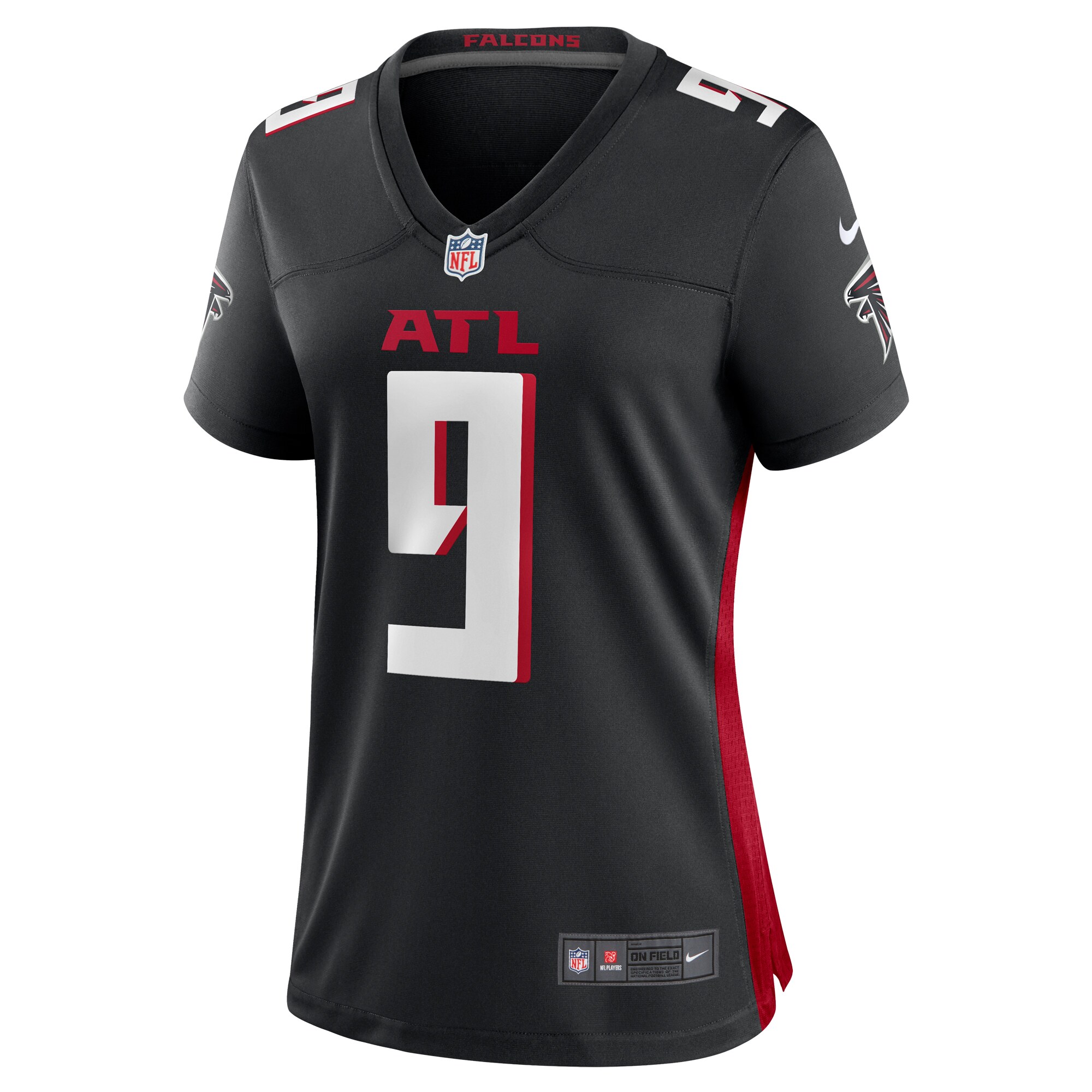 Michael Penix Jr. Atlanta Falcons Nike Women’s Game Jersey – Black Clowdercats