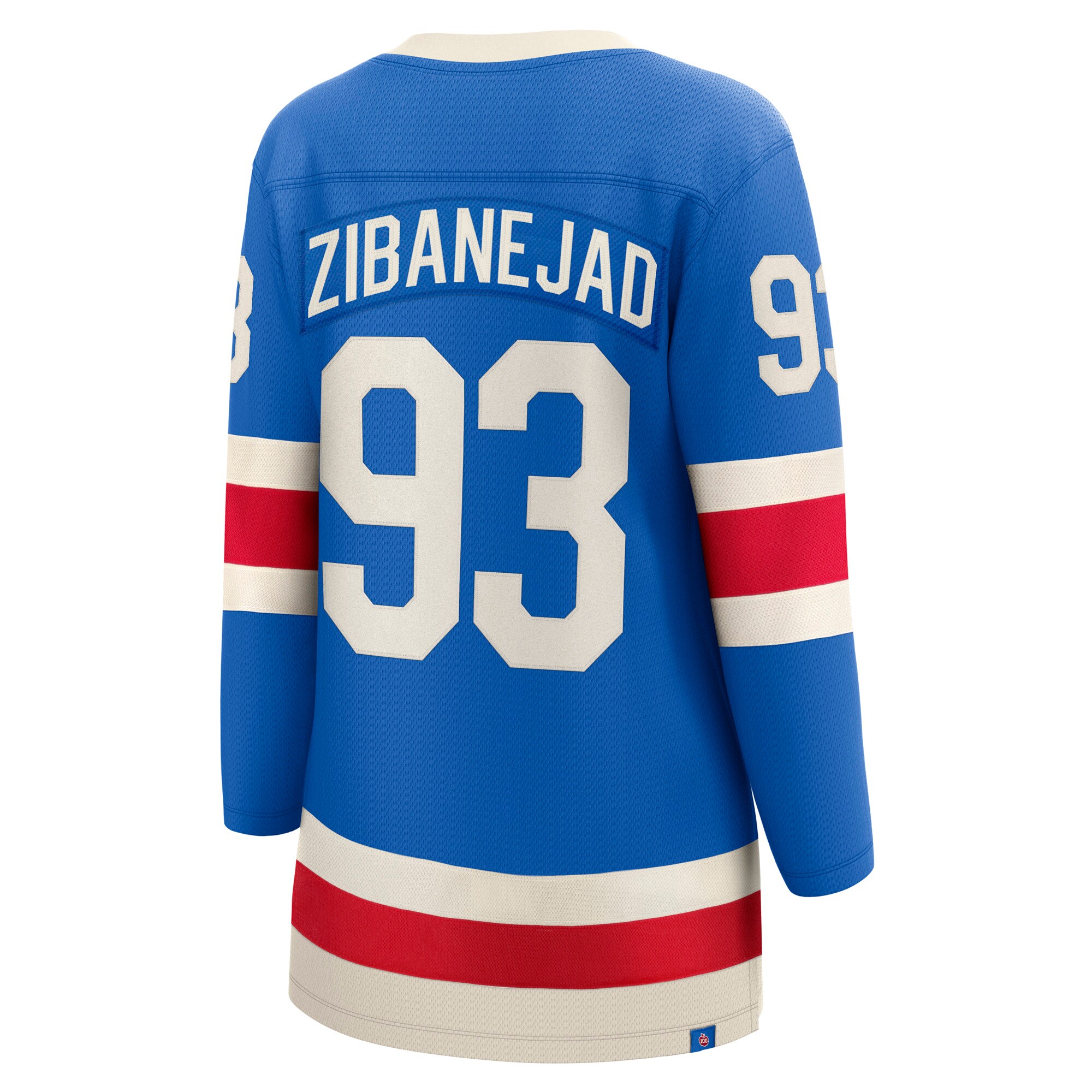 Mika Zibanejad New York Rangers Fanatics Women’s Centennial Breakaway Jersey – Blue Clowdercats