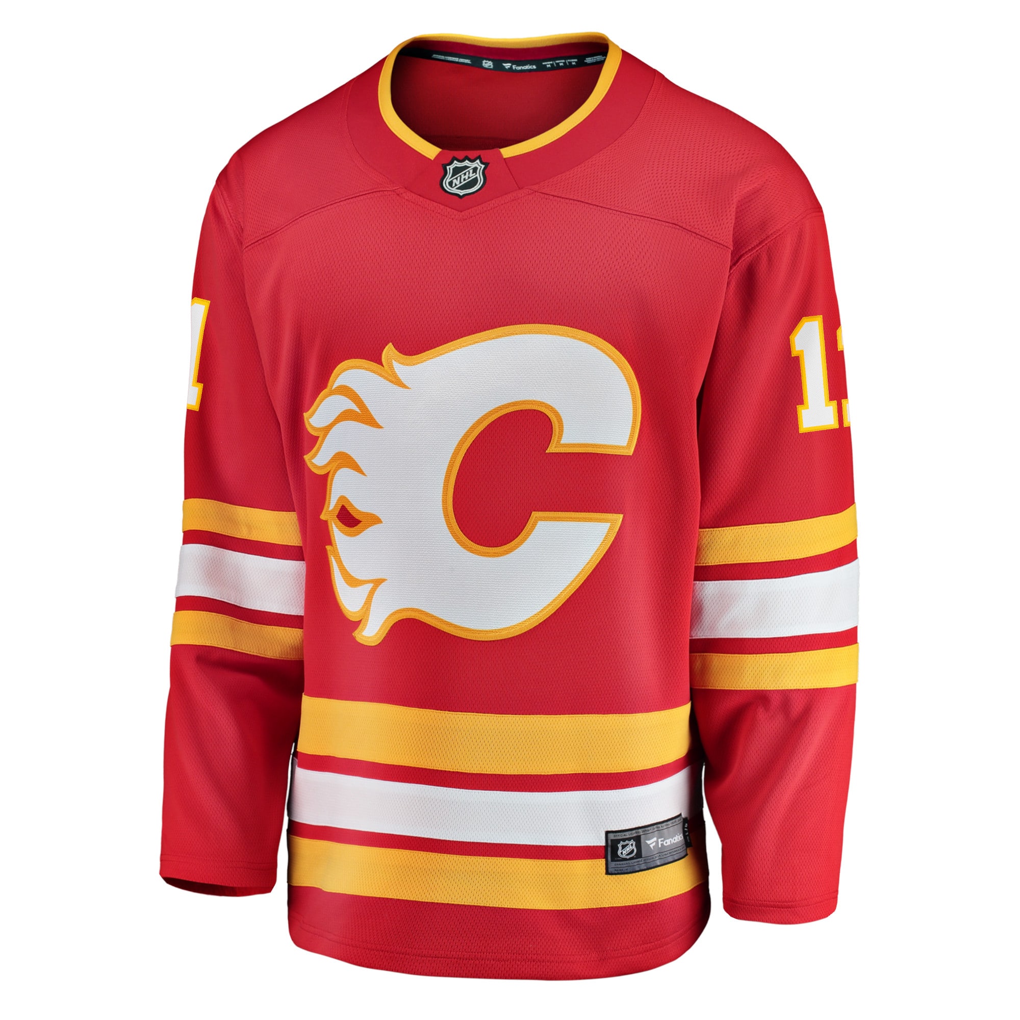 Mikael Backlund Calgary Flames Fanatics Home Breakaway Player Jersey – Red Clowdercats