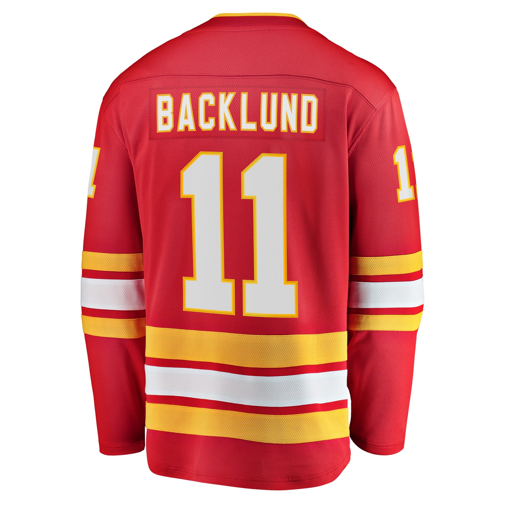 Mikael Backlund Calgary Flames Fanatics Home Breakaway Player Jersey – Red Clowdercats