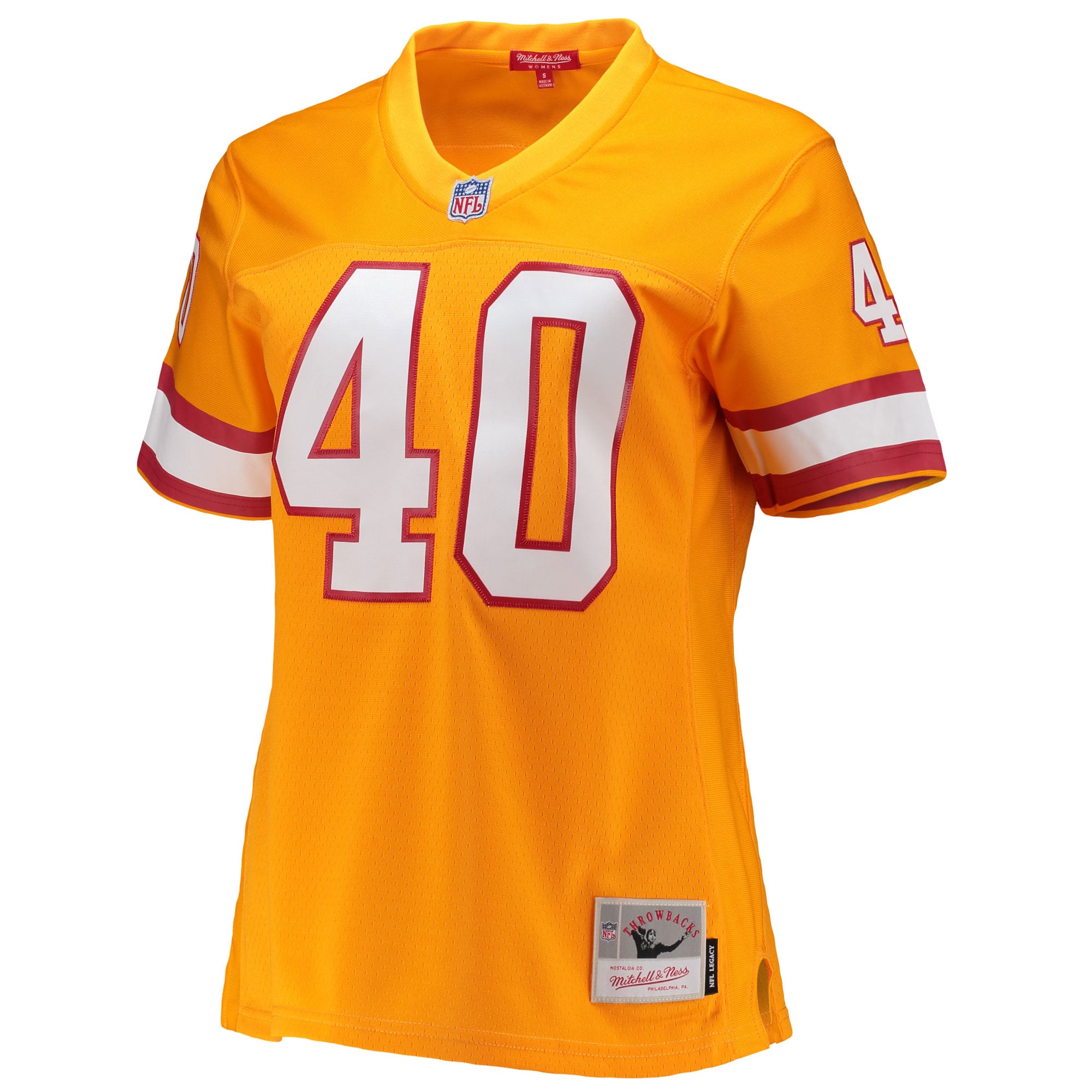 Mike Alstott Tampa Bay Buccaneers Mitchell & Ness Women’s Legacy Replica Player Jersey – Orange Clowdercats