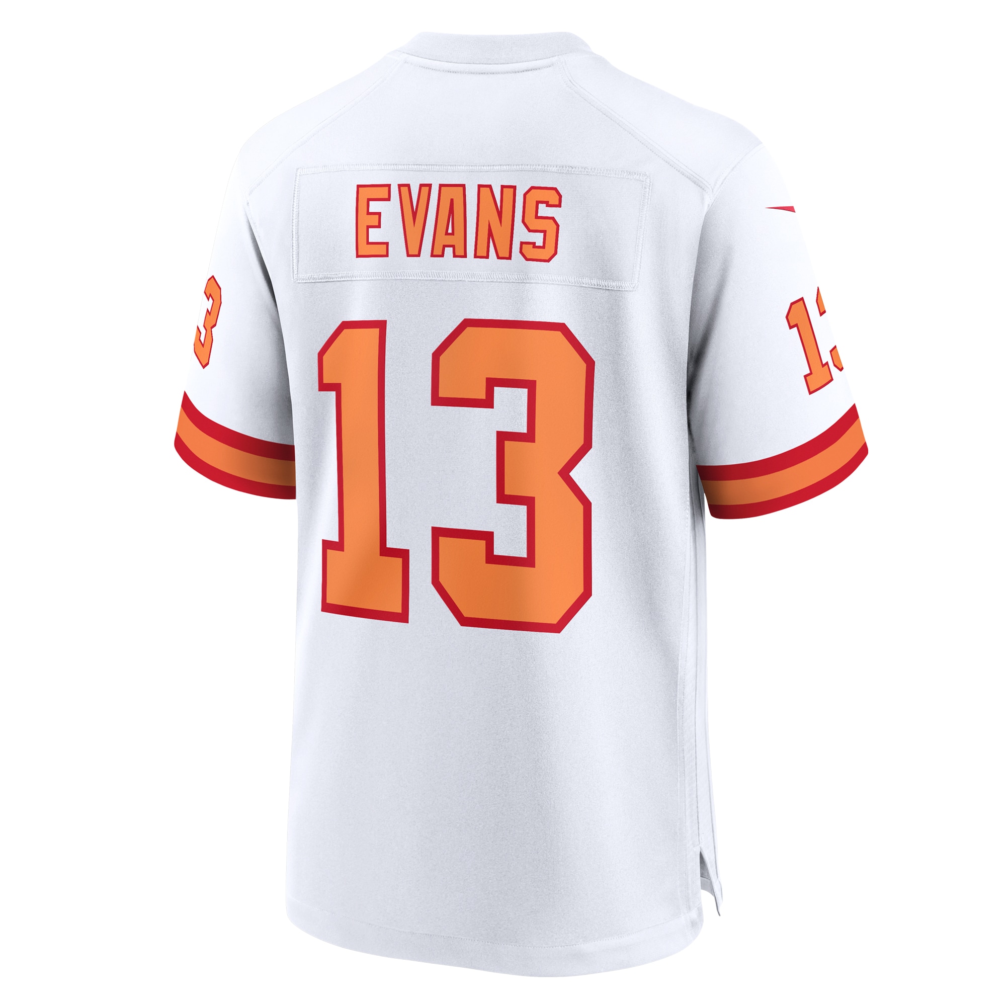 Mike Evans ’76 Tampa Bay Buccaneers Nike 50th Season Game Jersey – White Clowdercats