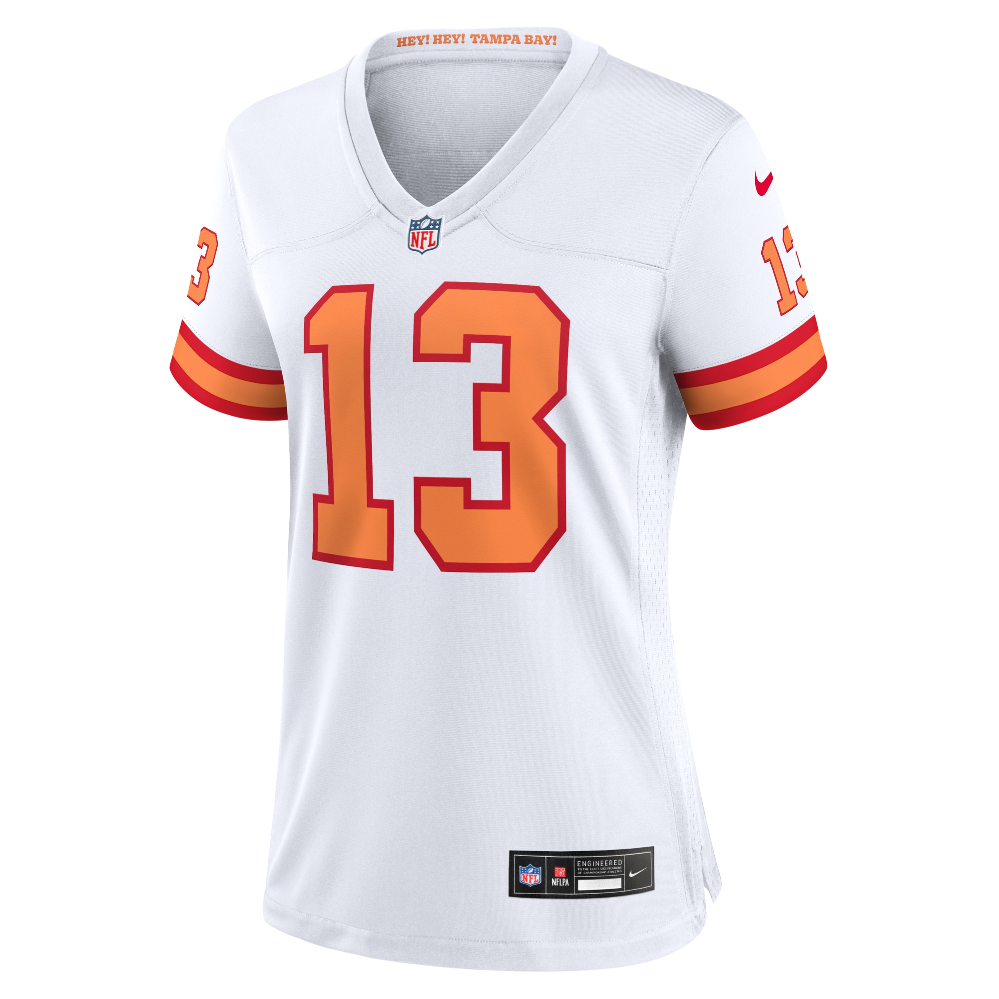 Mike Evans ’76 Tampa Bay Buccaneers Nike Women’s Game Jersey – White Clowdercats
