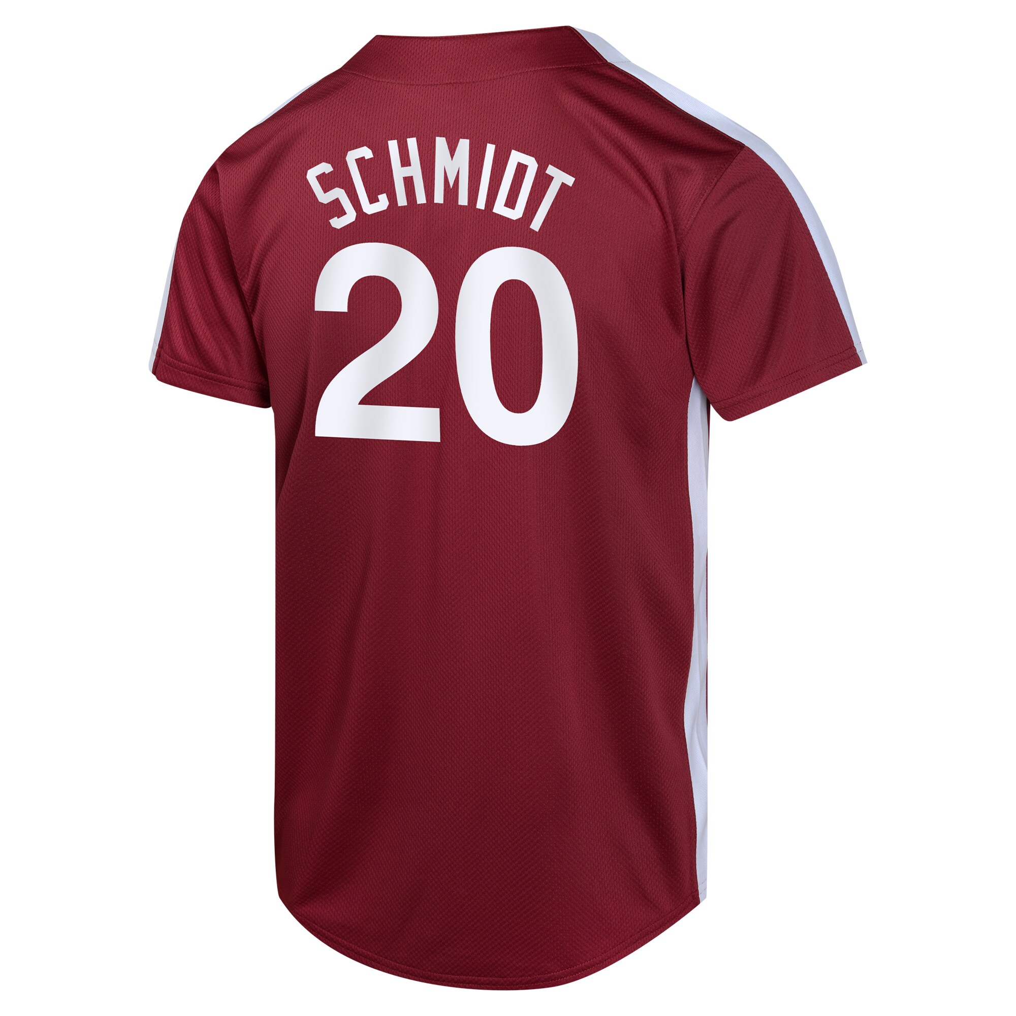 Mike Schmidt Philadelphia Phillies Nike Youth Cooperstown Collection Limited Player Jersey – Burgundy