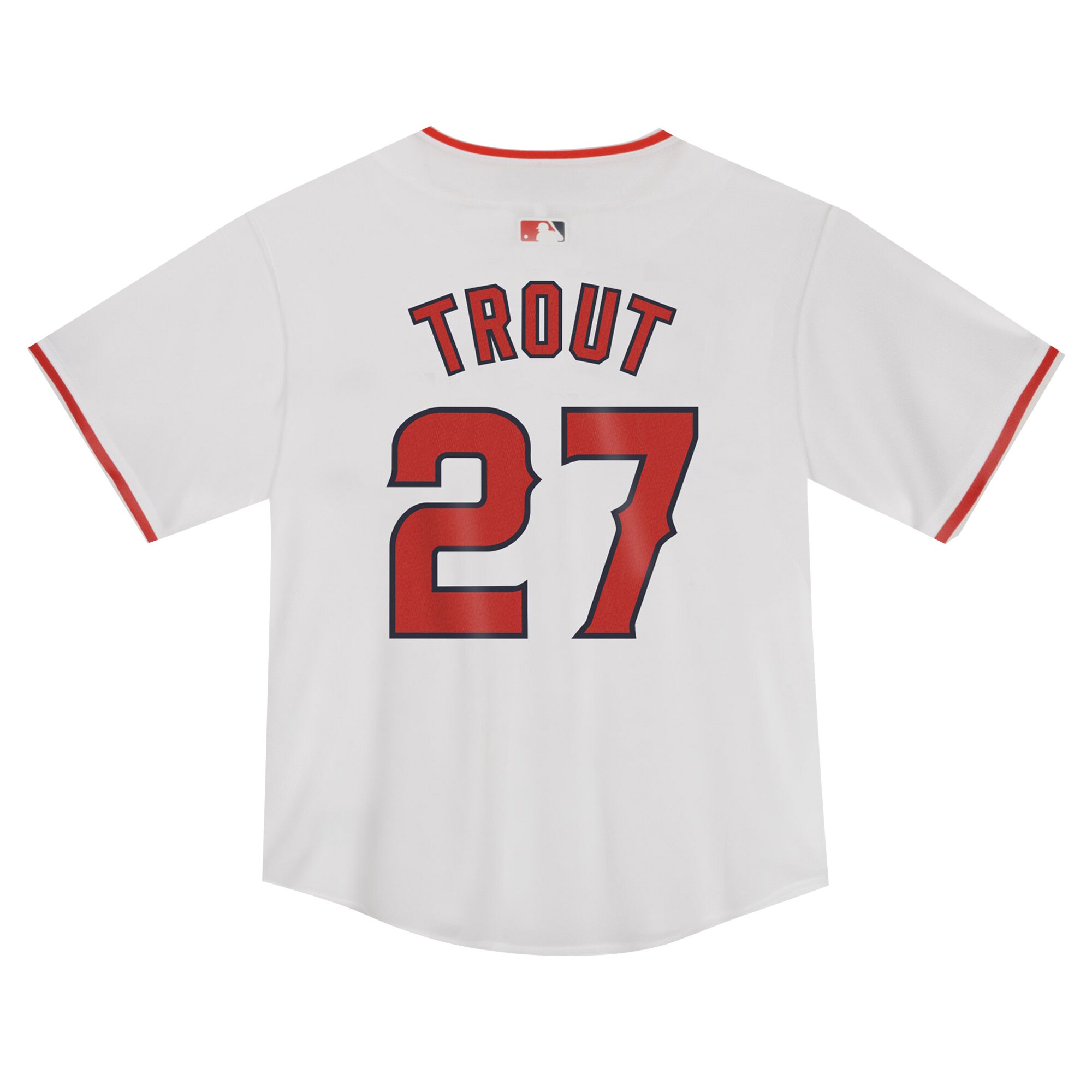 Mike Trout Los Angeles Angels Nike Toddler Game Jersey – White