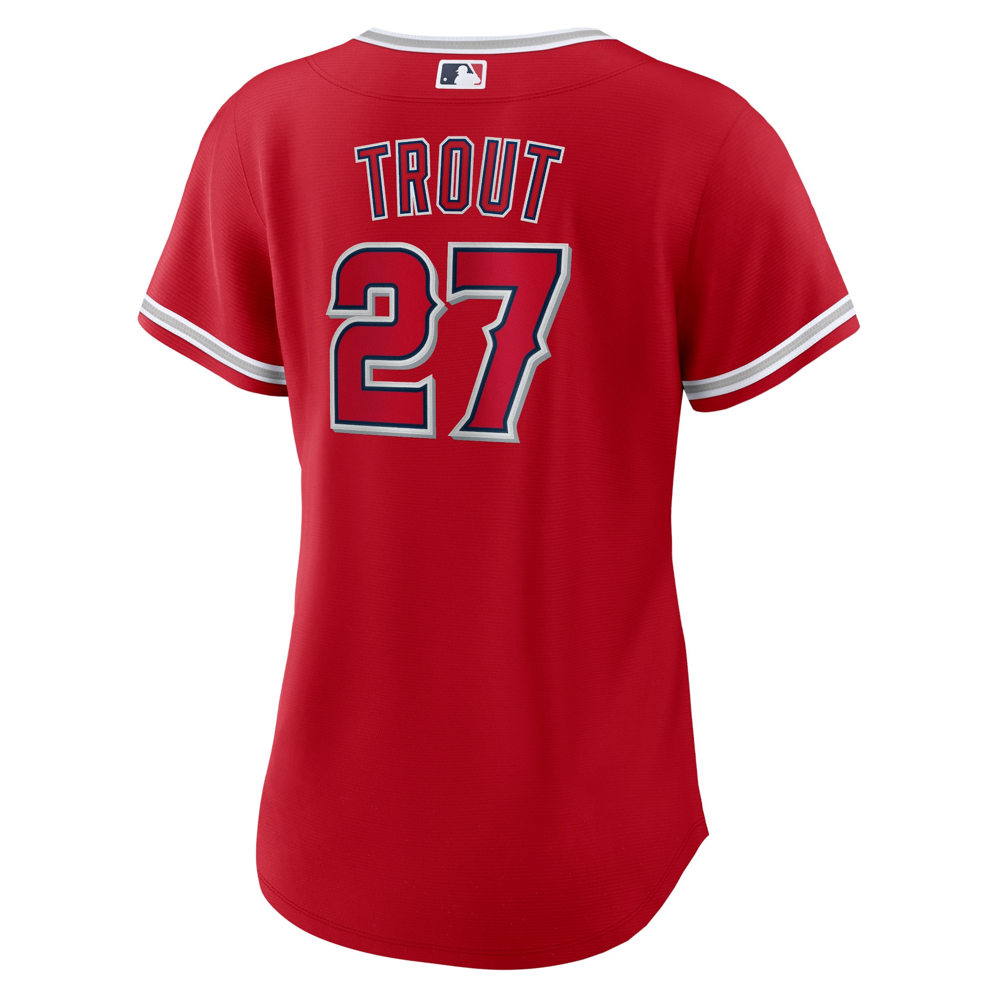 Mike Trout Los Angeles Angels Nike Women’s Alternate Replica Player Jersey – Red