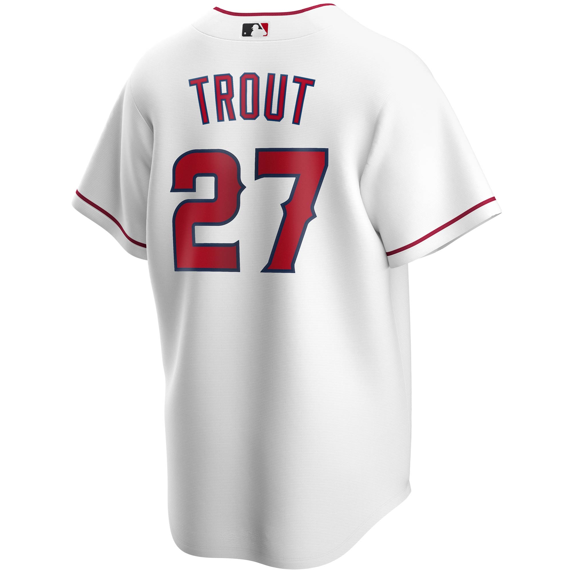 Mike Trout Los Angeles Angels Nike Youth Alternate Replica Player Jersey – White
