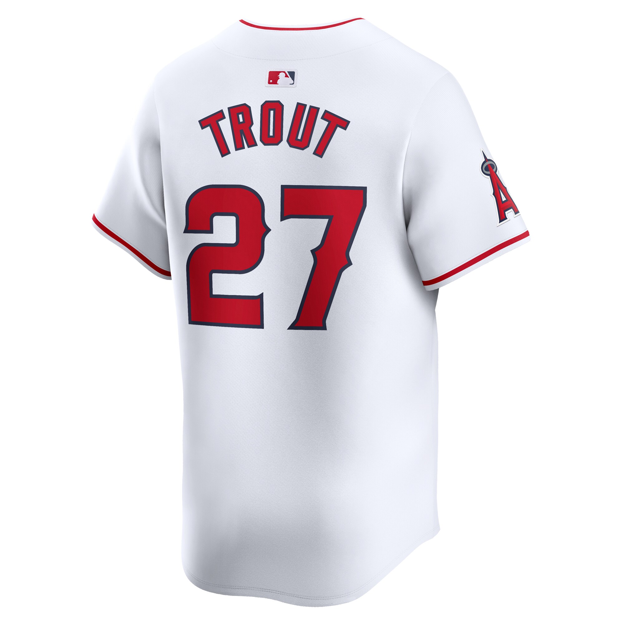 Mike Trout Los Angeles Angels Nike Youth Home Limited Player Jersey – White