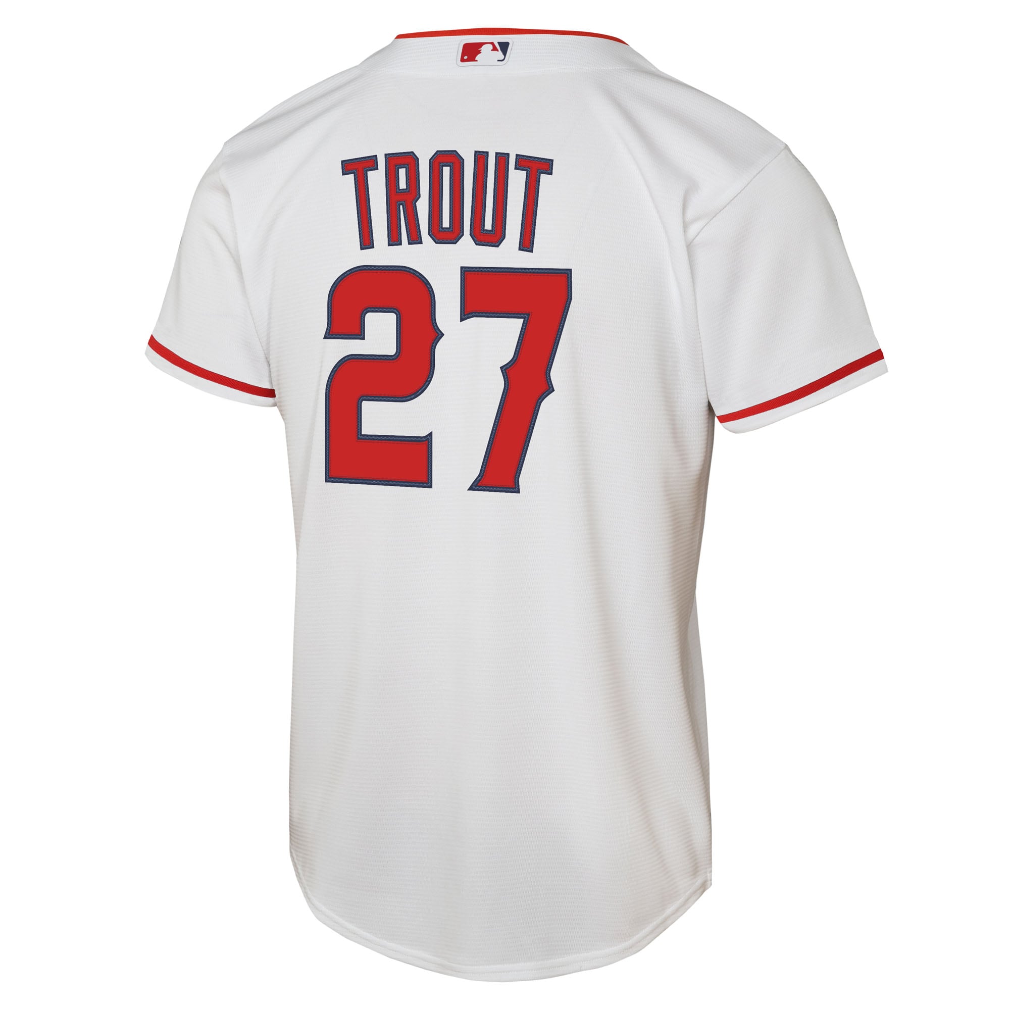 Mike Trout Los Angeles Angels Nike Youth Home Replica Player Jersey – White