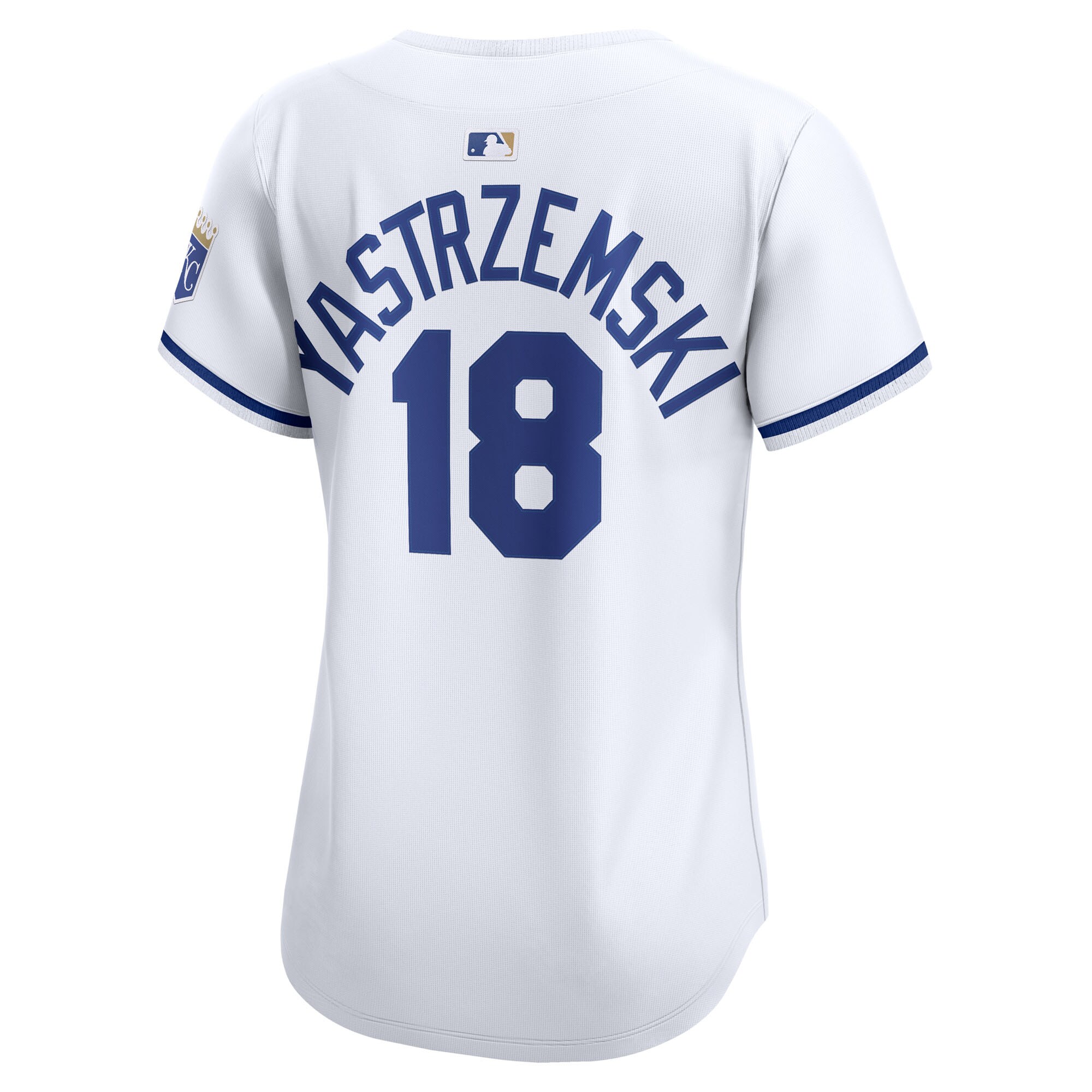 Mike Yastrzemski Kansas City Royals Nike Women’s Home Limited Player Jersey – White
