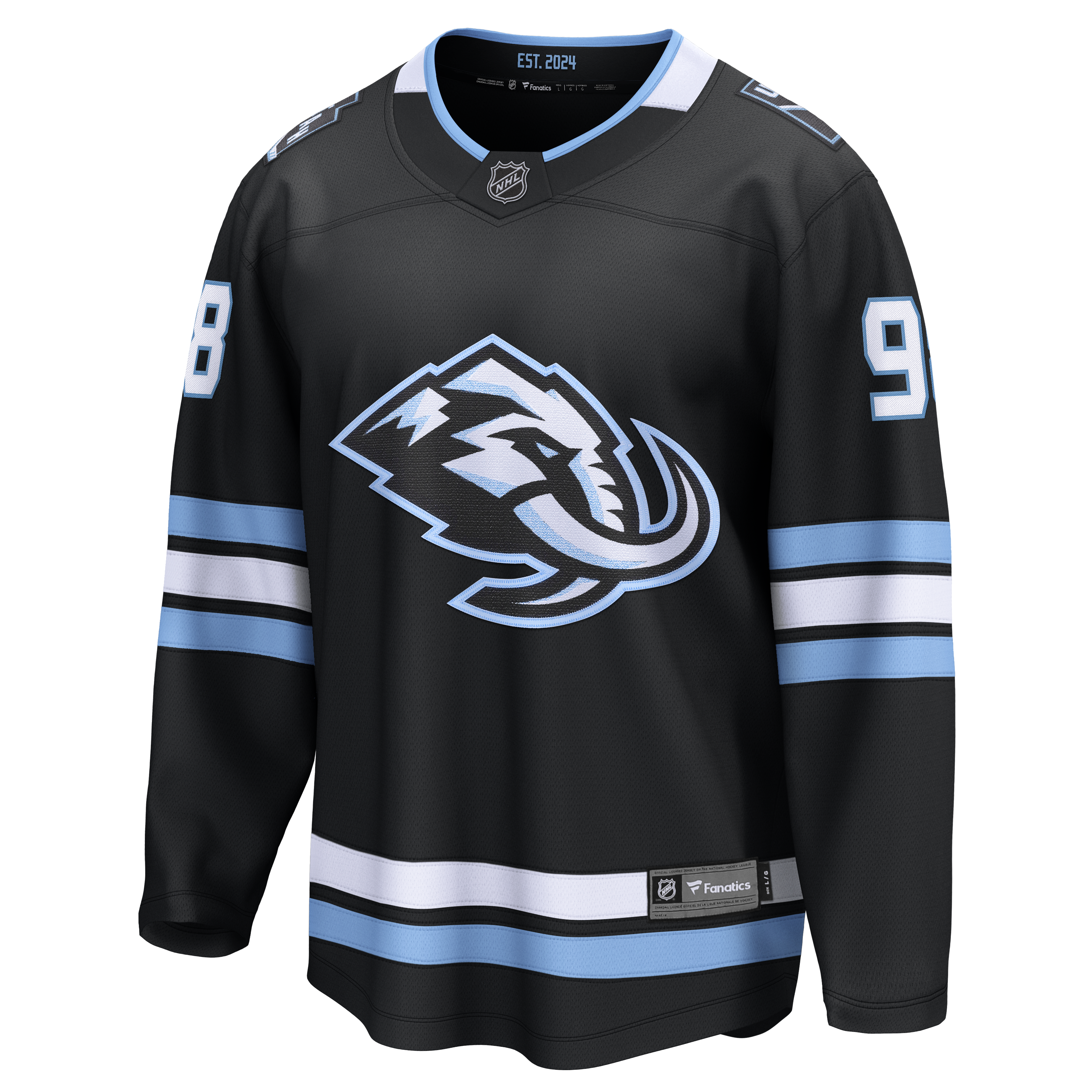 Mikhail Sergachev Utah Mammoth Fanatics Home Breakaway Player Jersey – Black Clowdercats