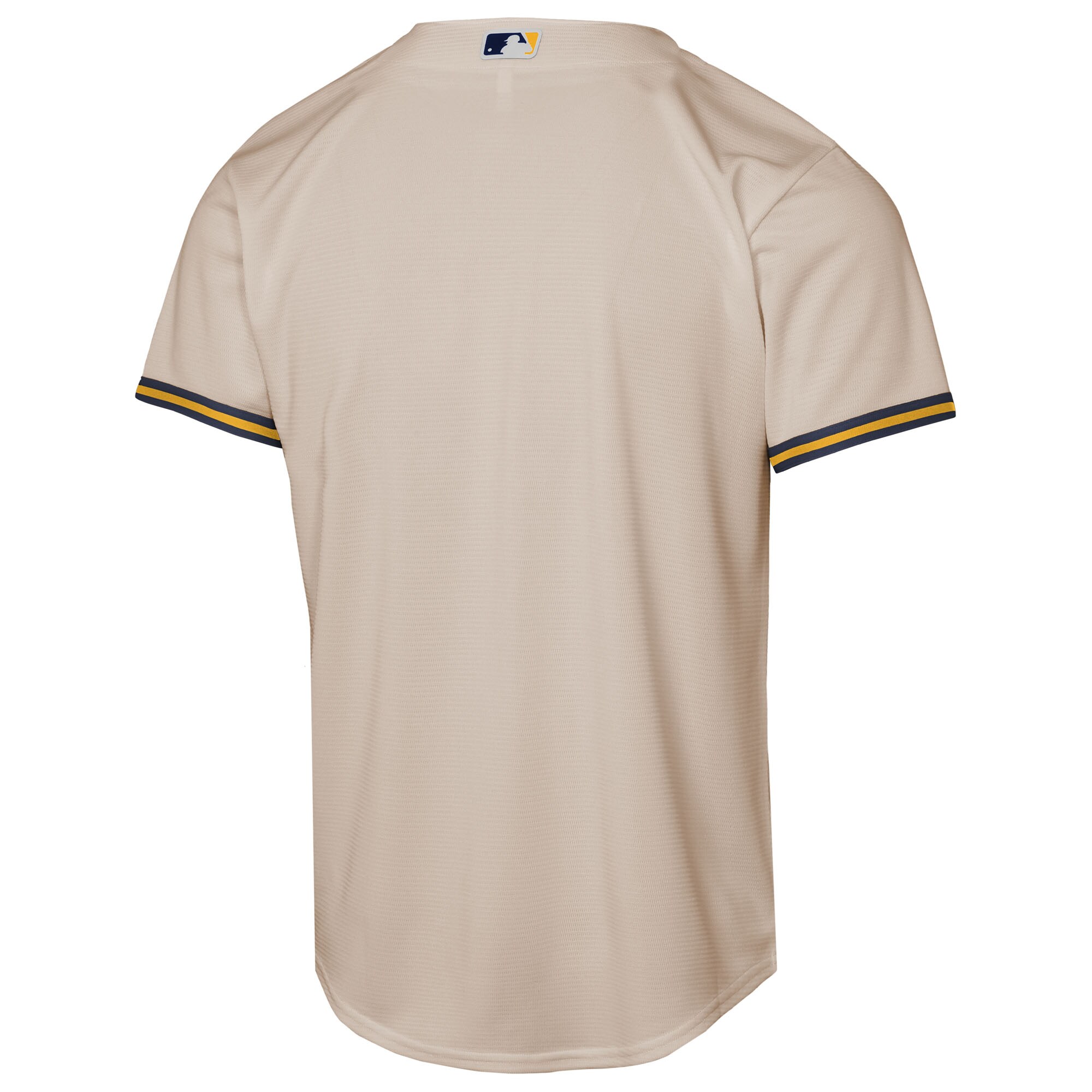 Milwaukee Brewers Nike Youth Home Replica Jersey – Cream