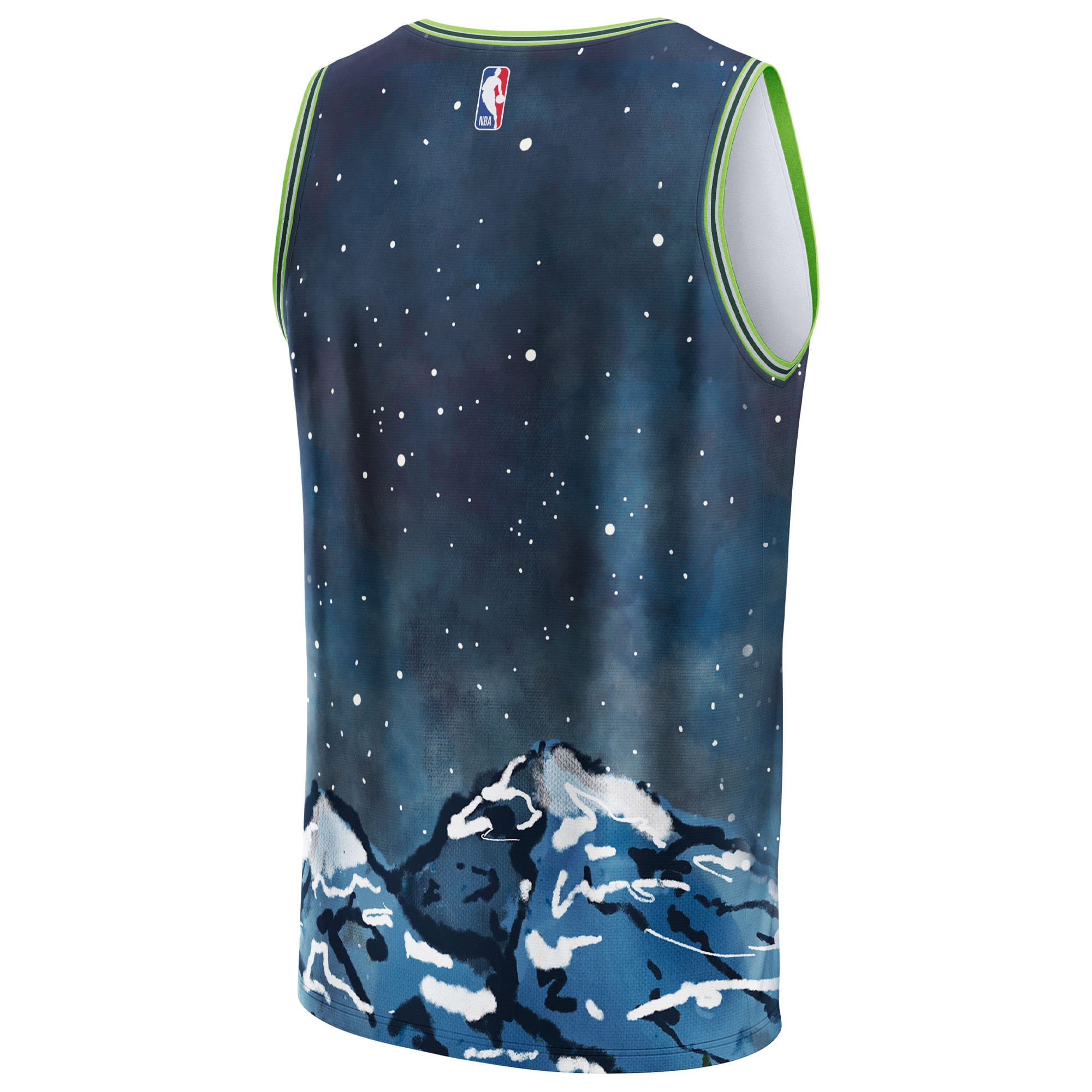Minnesota Timberwolves NBA & KidSuper Studios by Fanatics Unisex Hometown Jersey – Blue Clowdercats