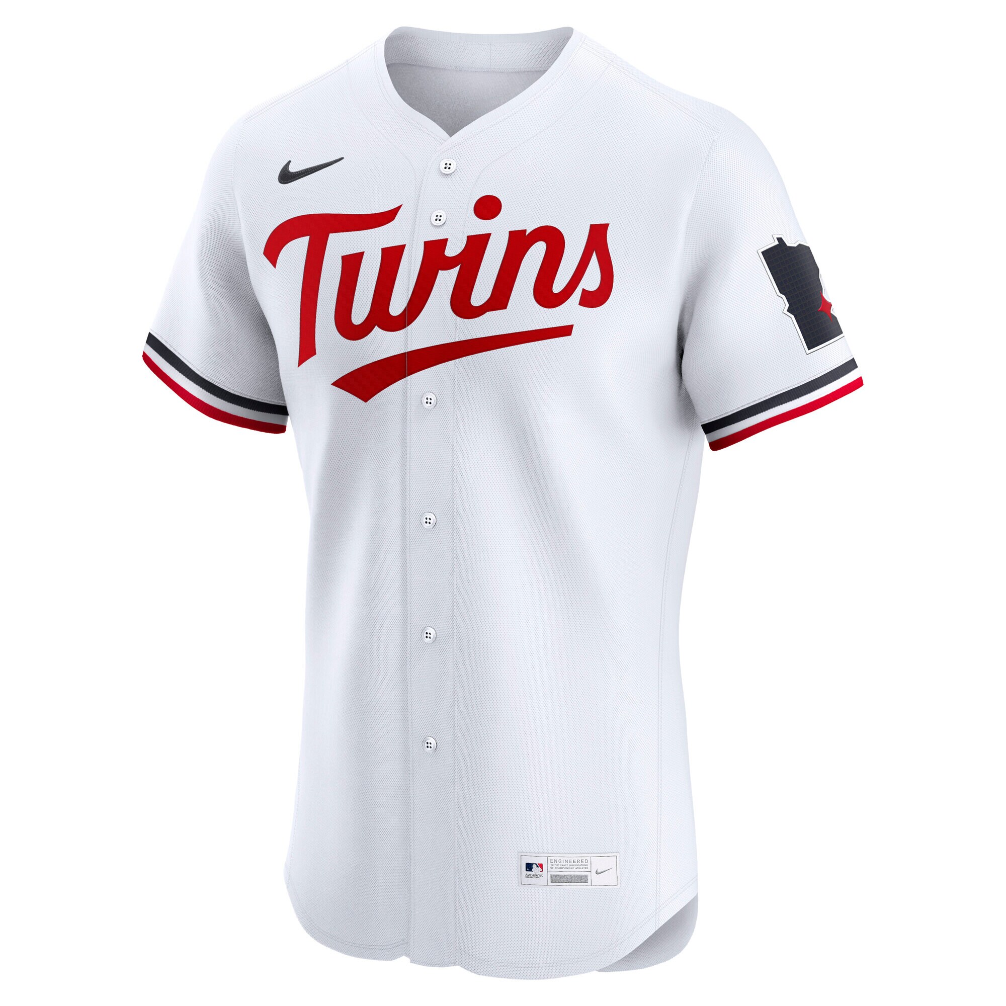 Minnesota Twins Nike Home Elite Jersey – White