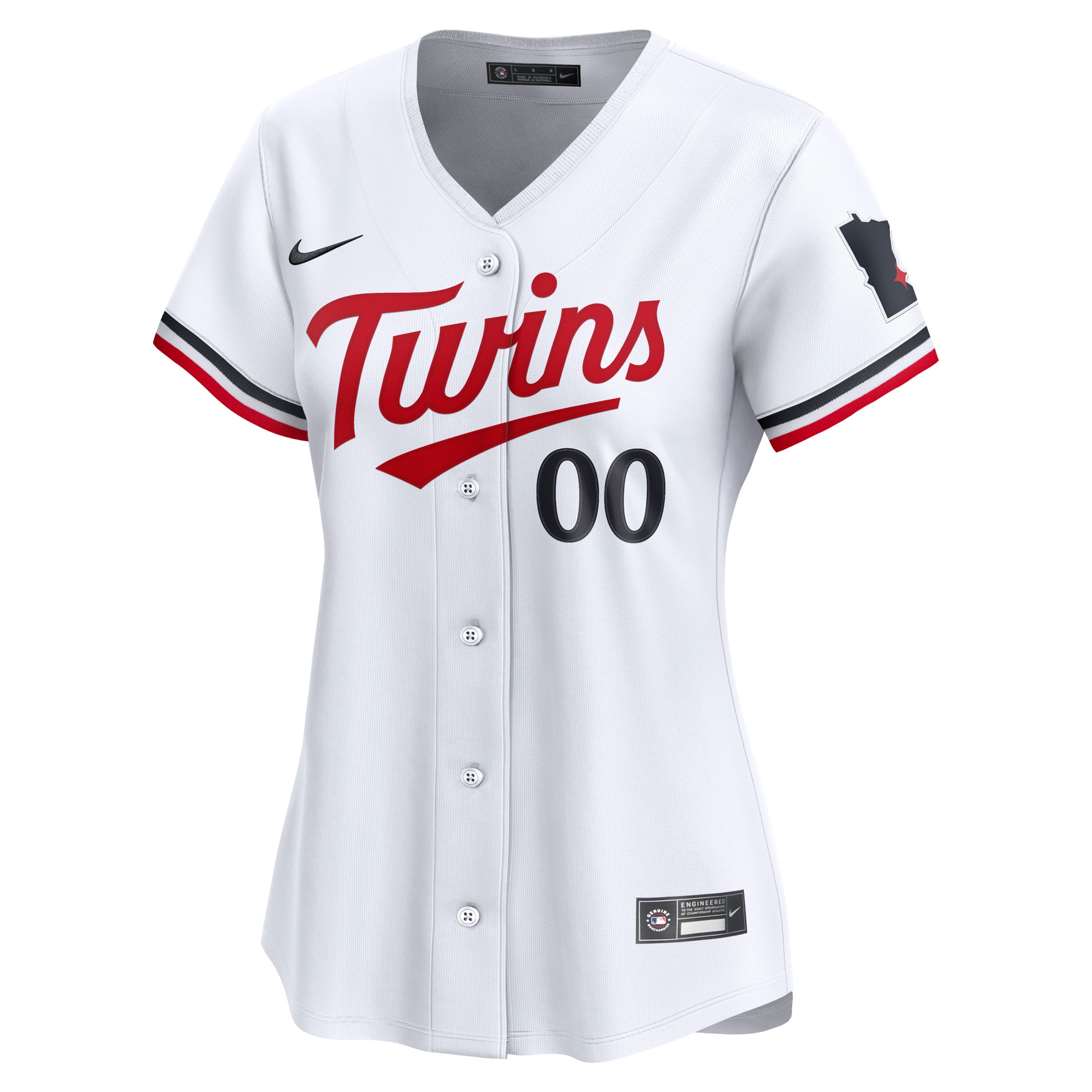 Minnesota Twins Nike Women’s Home Limited Custom Jersey – White