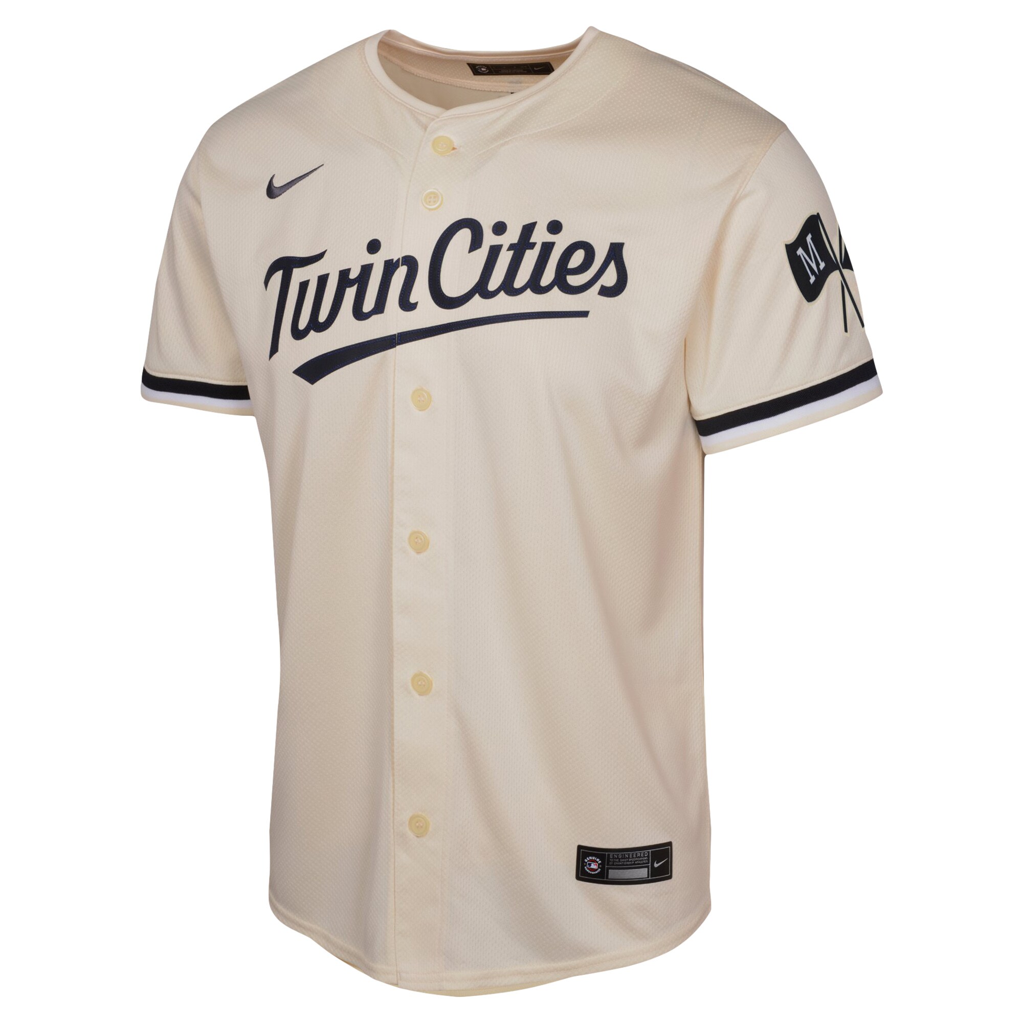 Minnesota Twins Nike Youth Alternate Limited Jersey – Cream
