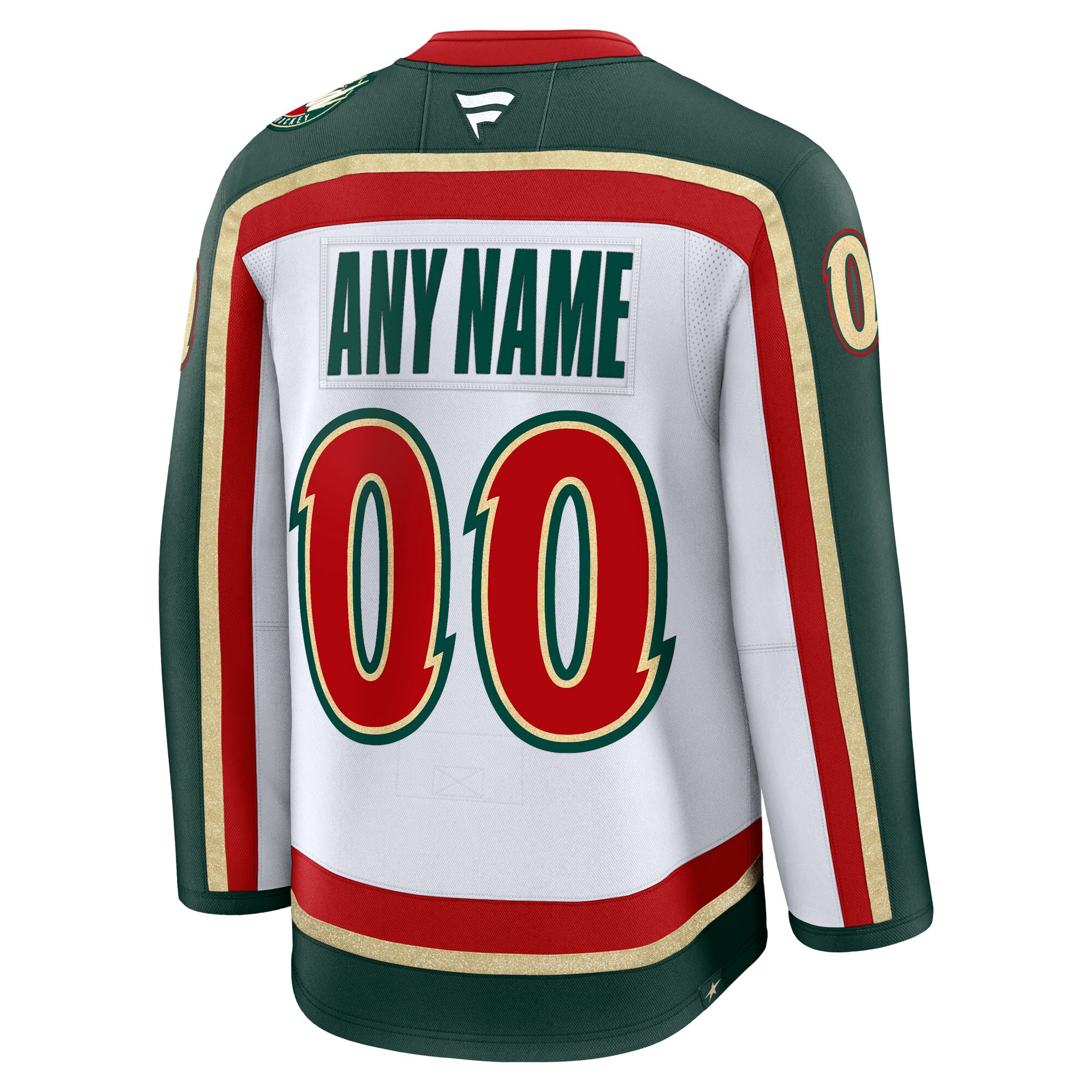 Minnesota Wild Fanatics 25th Anniversary Premium Custom Jersey – White Clowdercats
