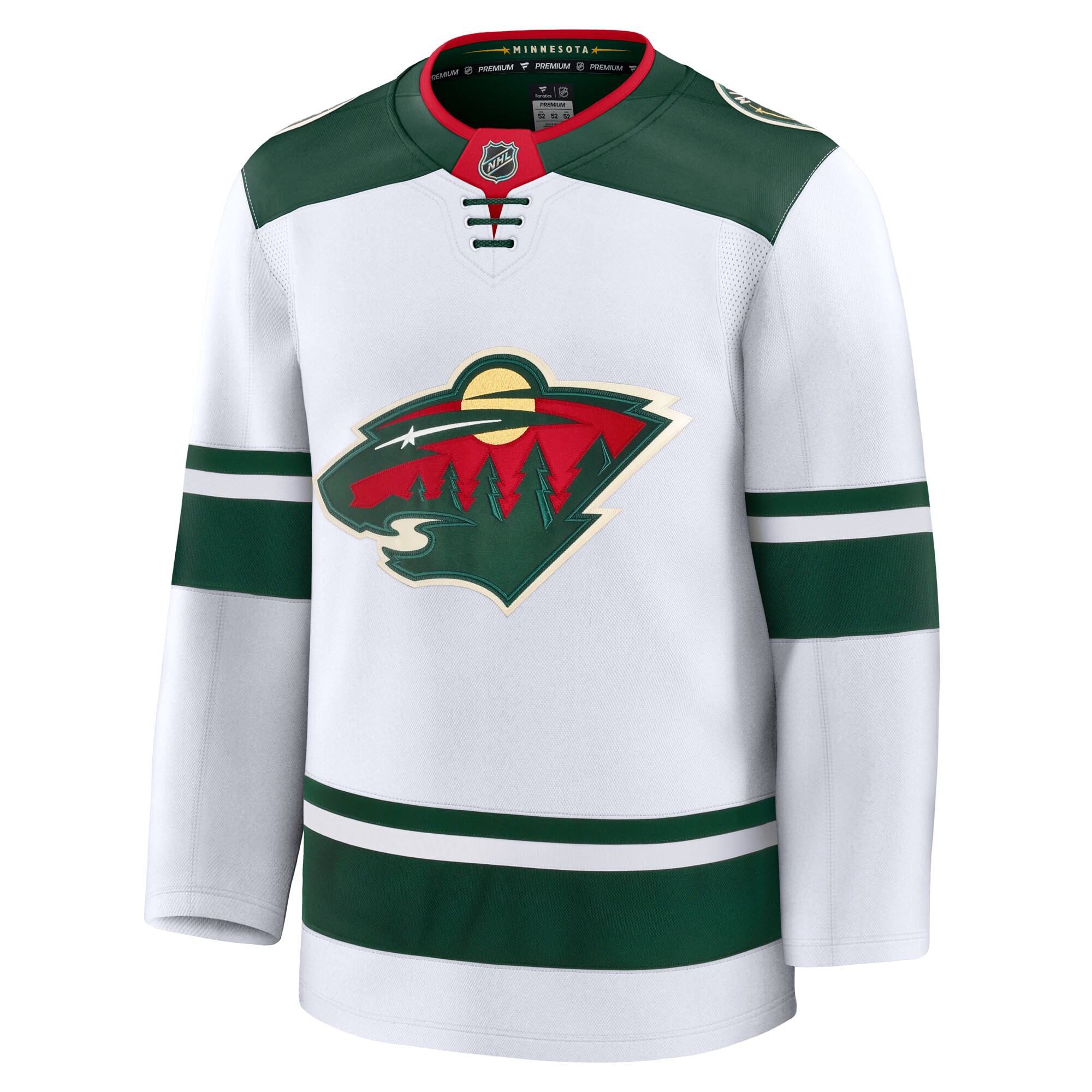 Minnesota Wild Fanatics Away Premium Jersey – White Clowdercats