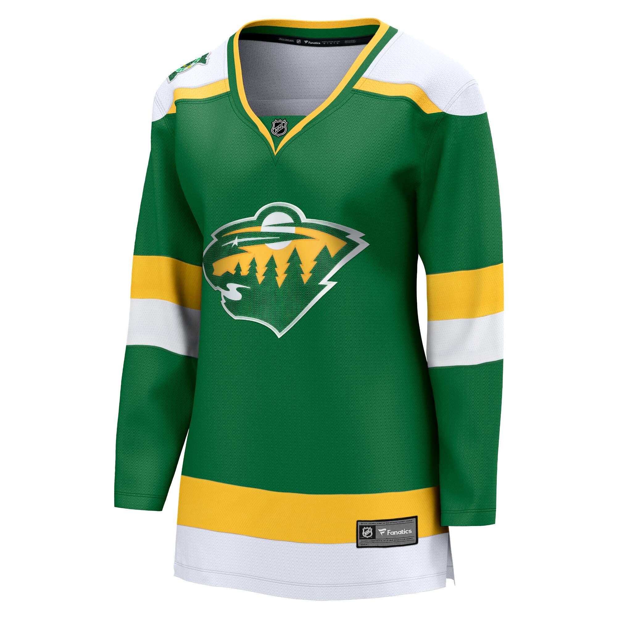 Minnesota Wild Fanatics Women’s Alternate Alternate Breakaway Jersey – Green Clowdercats