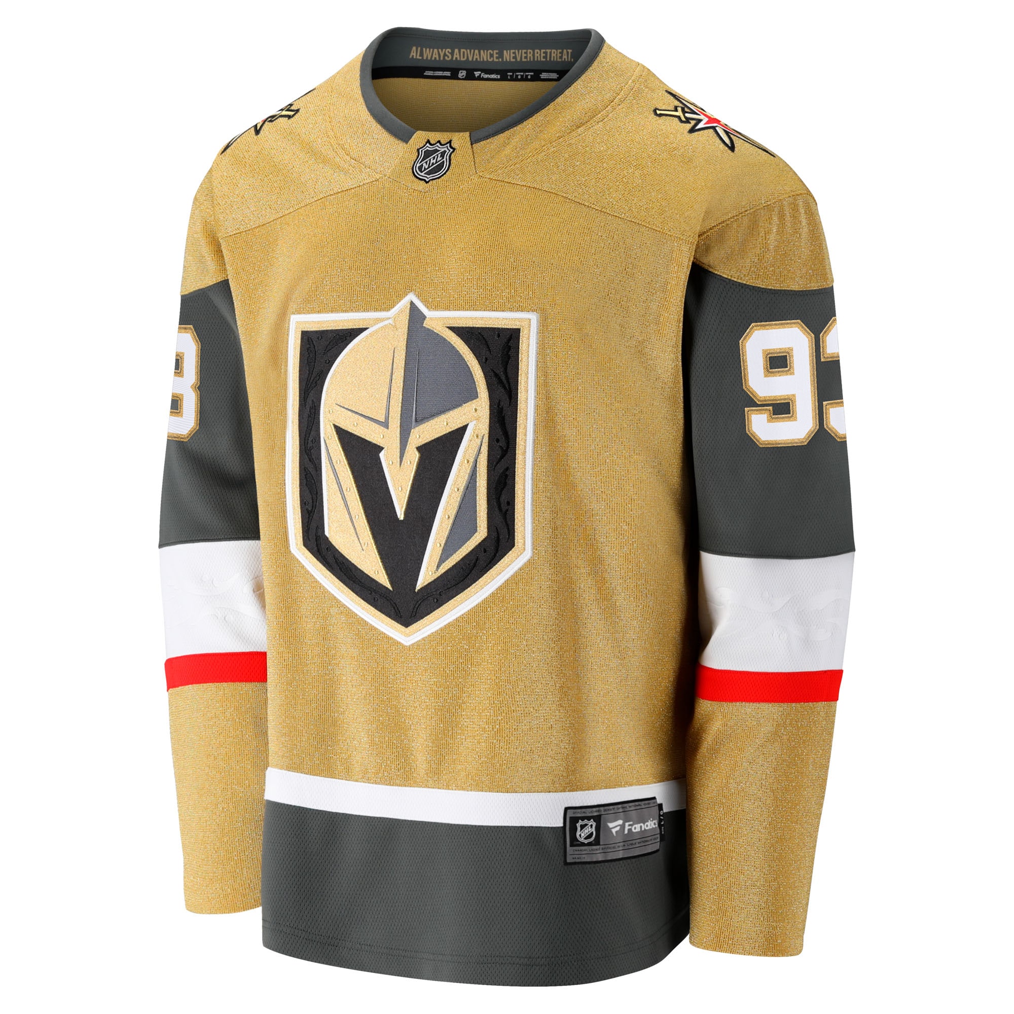 Mitch Marner Vegas Golden Knights Fanatics Home Breakaway Jersey – Gold Clowdercats