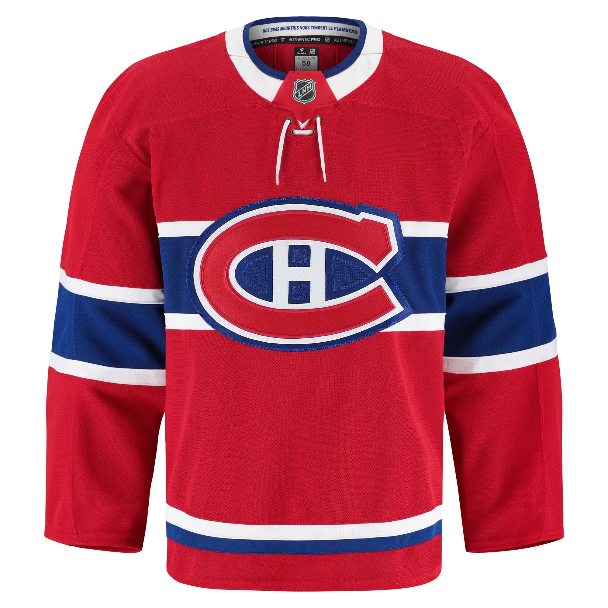 Montreal Canadiens Fanatics Home Authentic Pro Jersey – Red Clowdercats