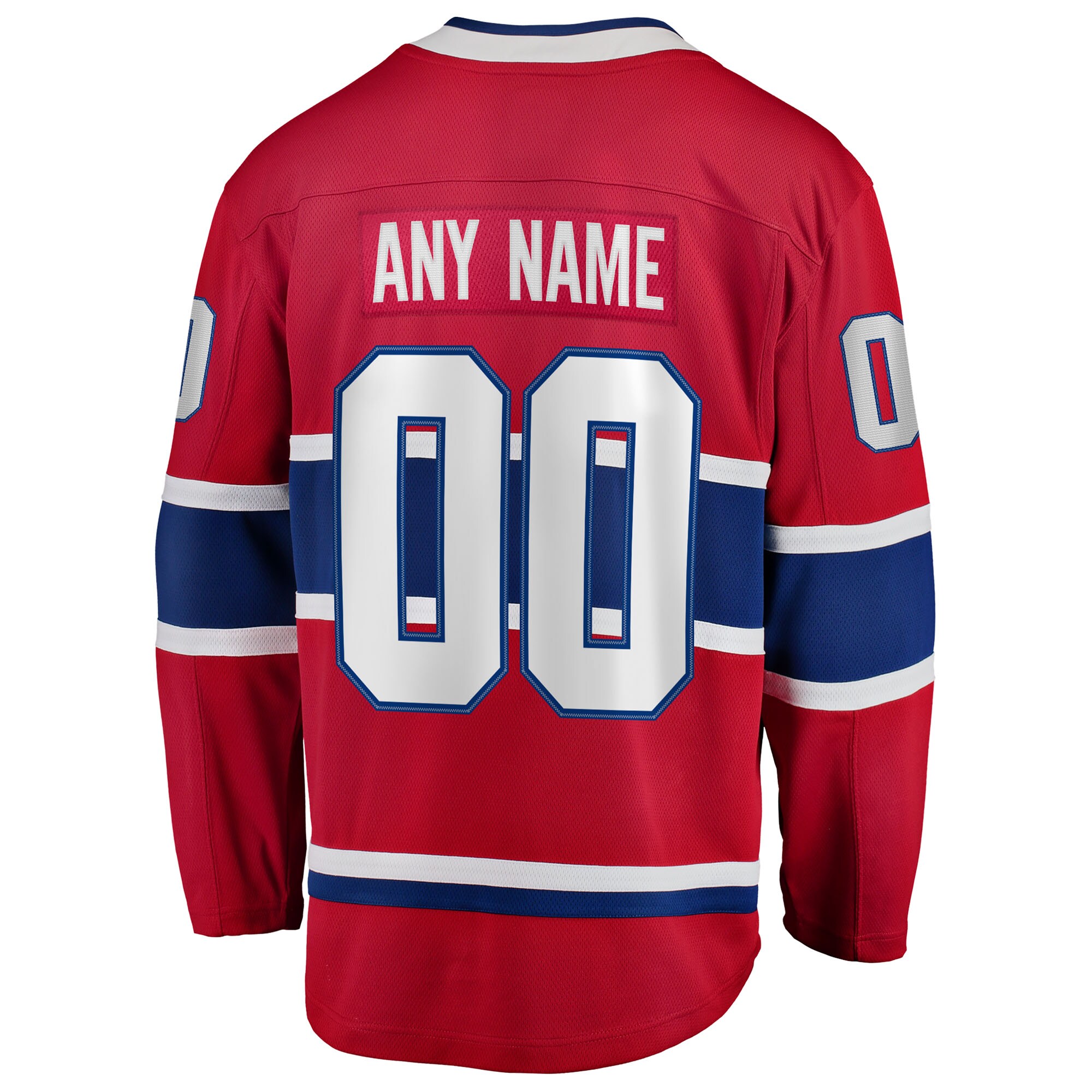Montreal Canadiens Fanatics Home Breakaway Custom Jersey – Red Clowdercats