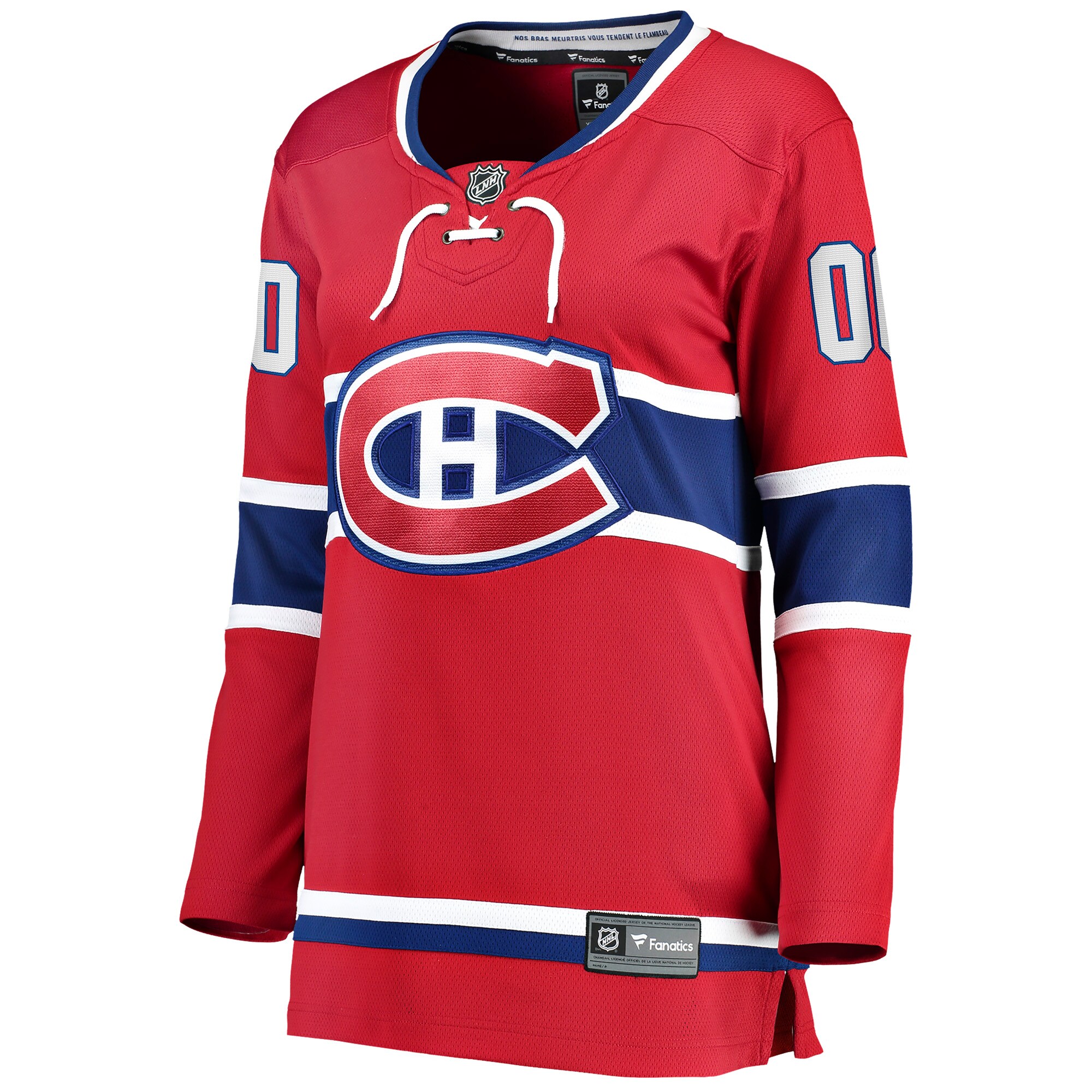 Montreal Canadiens Fanatics Women’s Home Breakaway Custom Jersey – Red Clowdercats