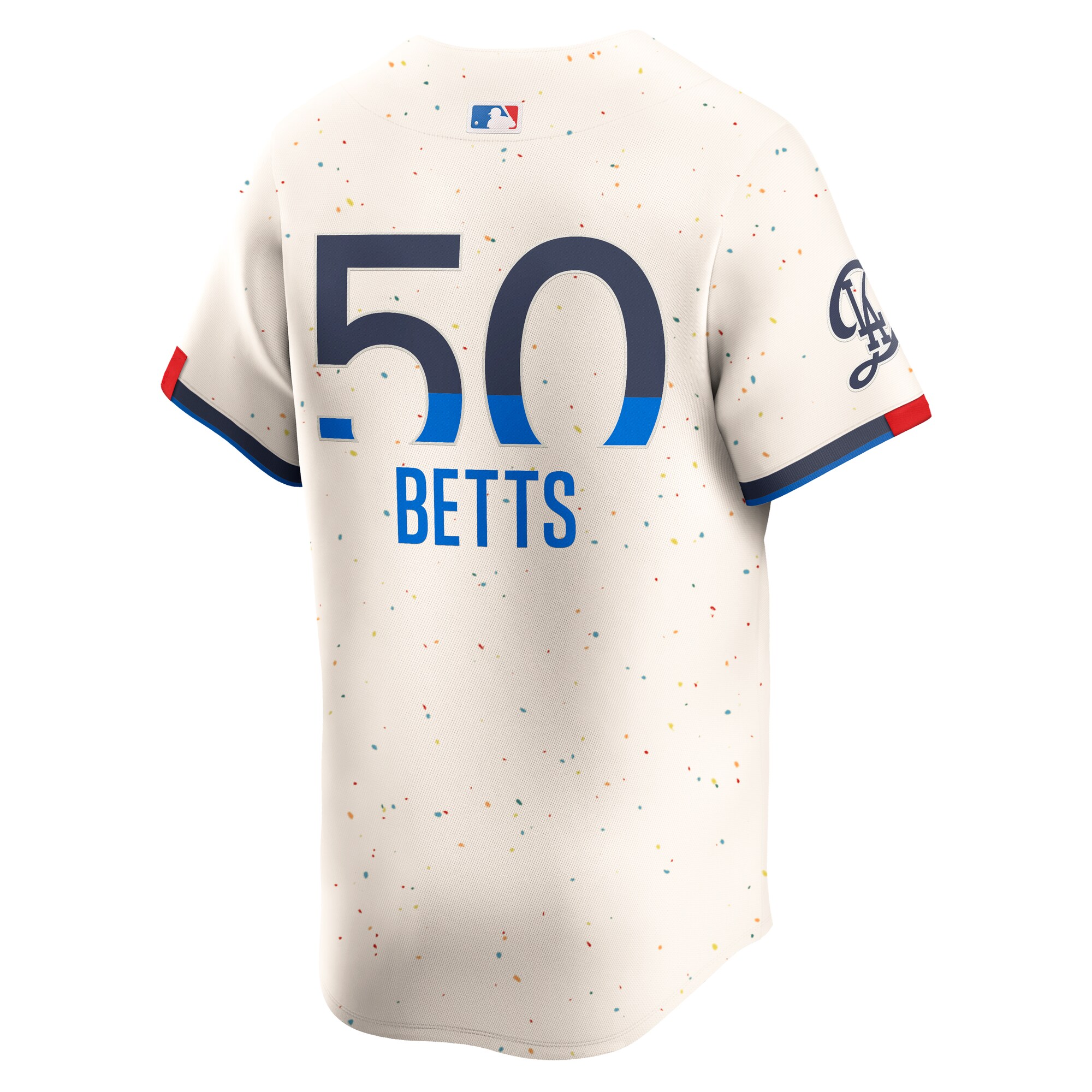 Mookie Betts Los Angeles Dodgers Nike City Connect Limited Player Jersey – Cream