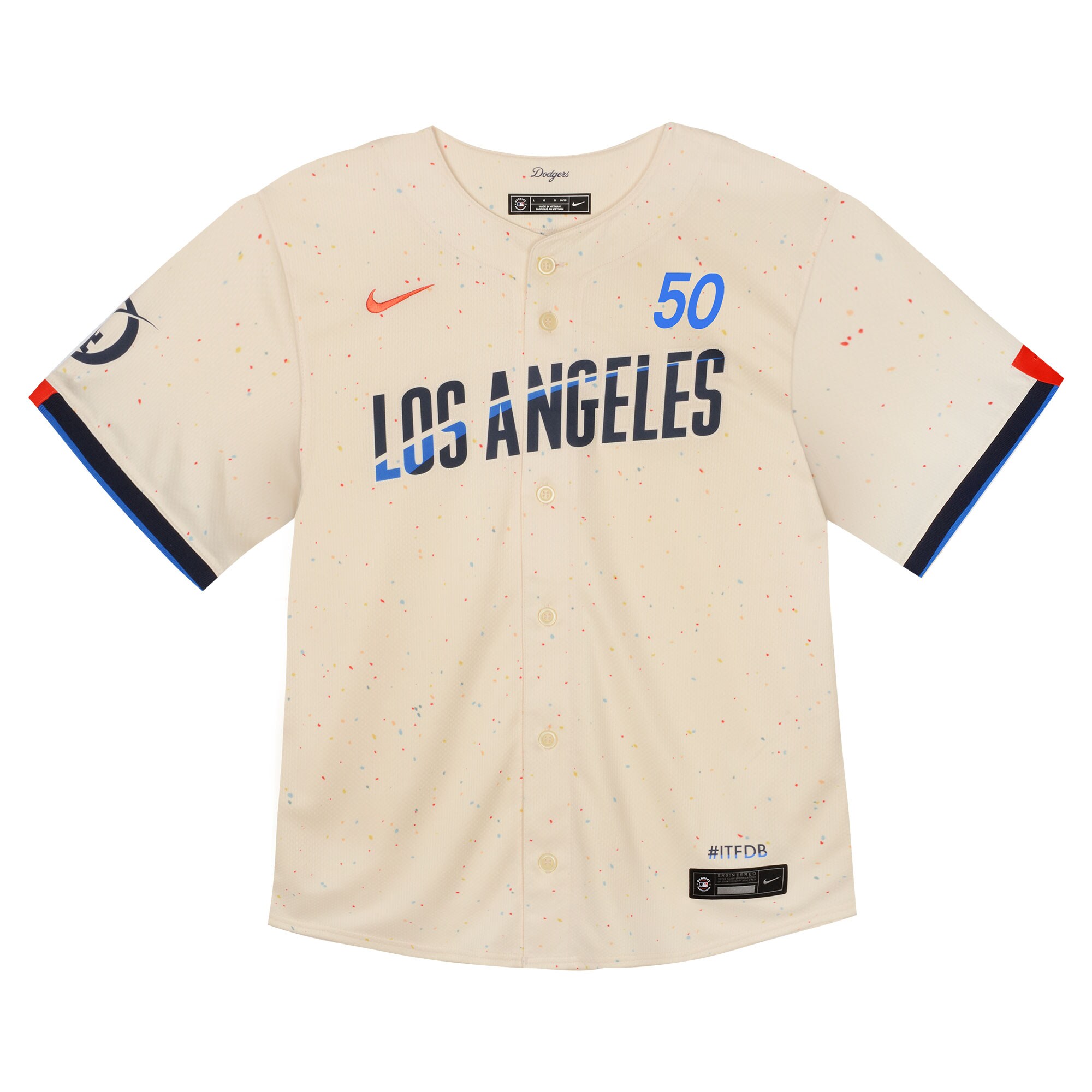 Mookie Betts Los Angeles Dodgers Nike Toddler 2024 City Connect Limited Player Jersey – Cream