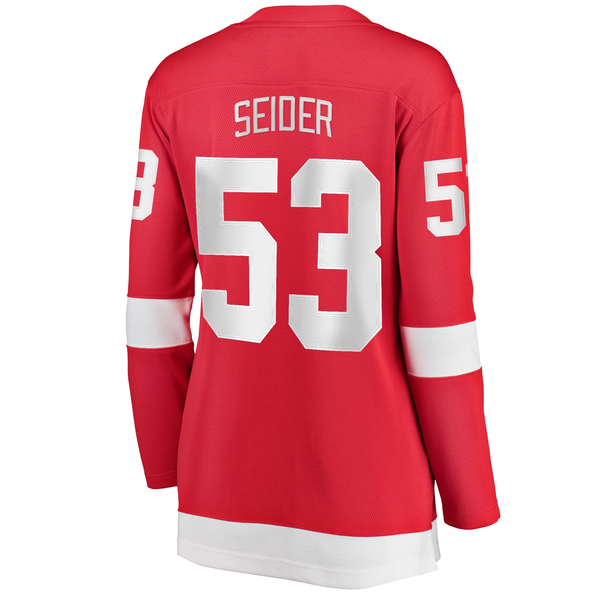 Moritz Seider Detroit Red Wings Fanatics Women’s Home Breakaway Player Jersey – Red Clowdercats