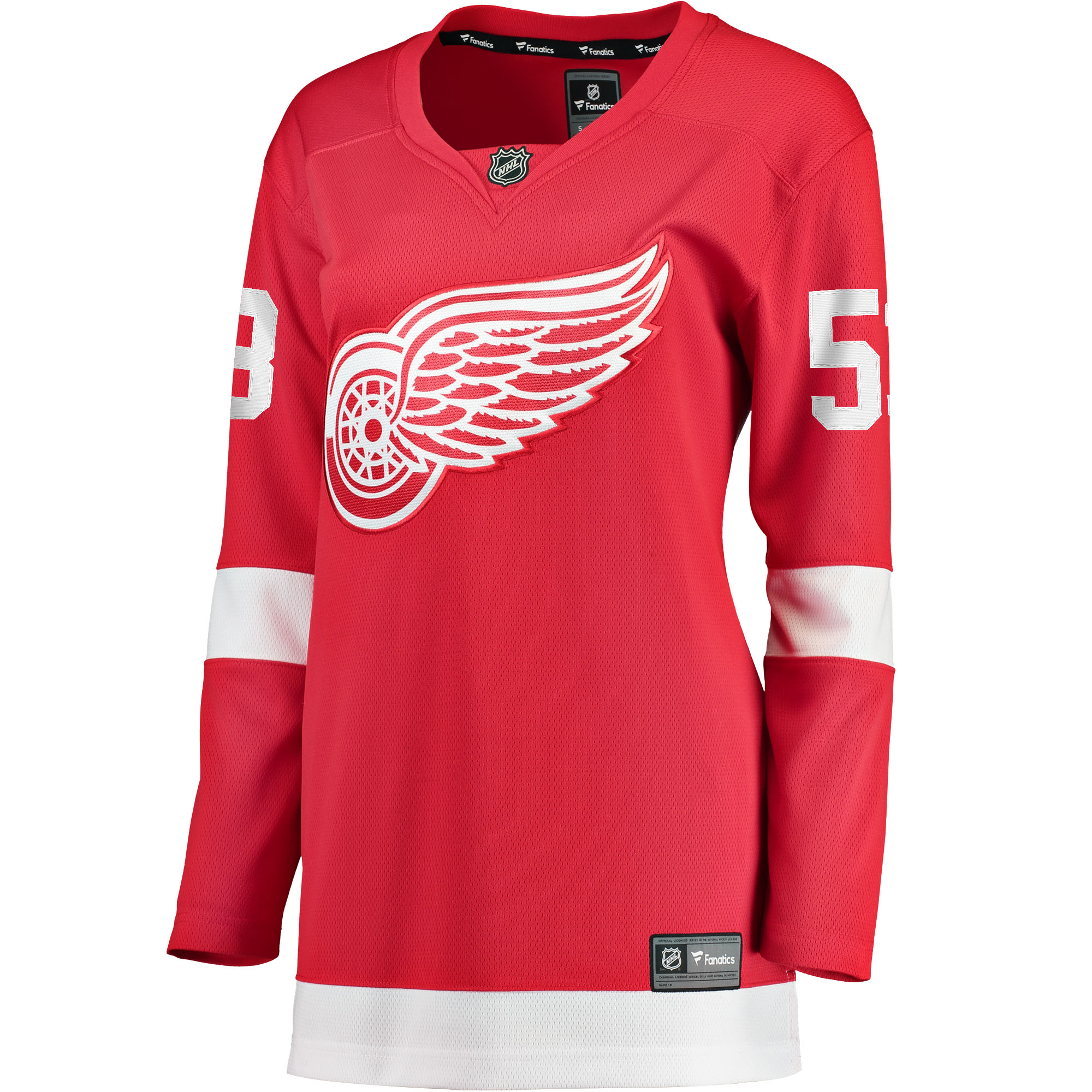 Moritz Seider Detroit Red Wings Fanatics Women’s Home Breakaway Player Jersey – Red Clowdercats