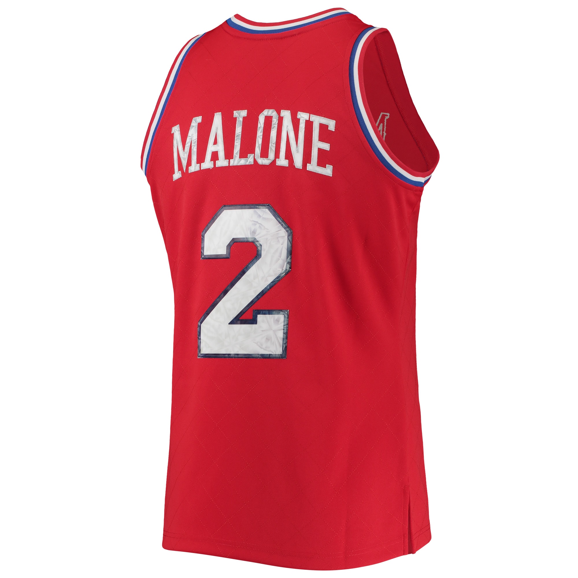 Moses Malone Philadelphia 76ers Mitchell & Ness 1982/83 Hardwood Classics NBA 75th Anniversary Diamond Swingman Jersey – Red Clowdercats