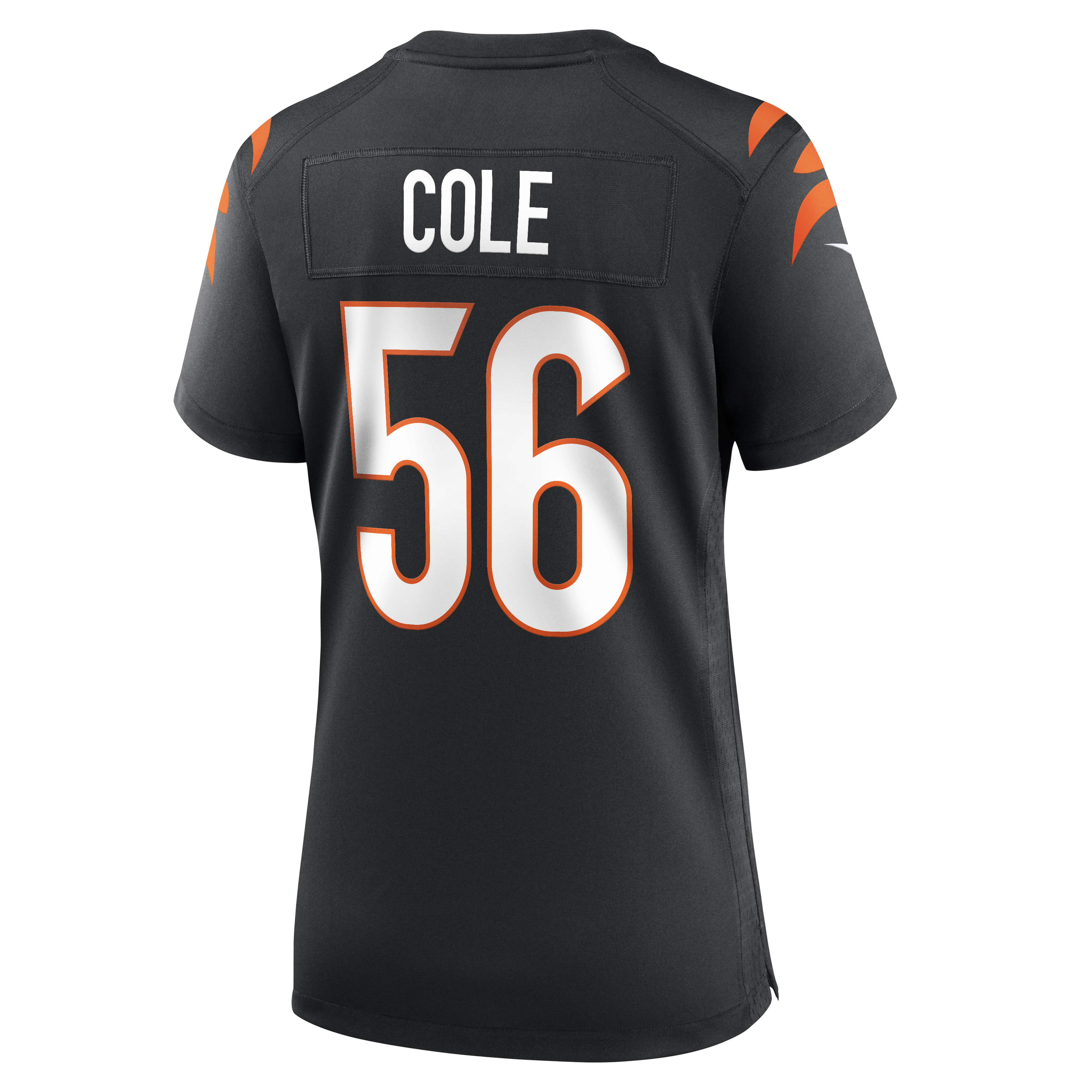 Myles Cole Cincinnati Bengals Nike Women’s Team Game Jersey – Black Clowdercats