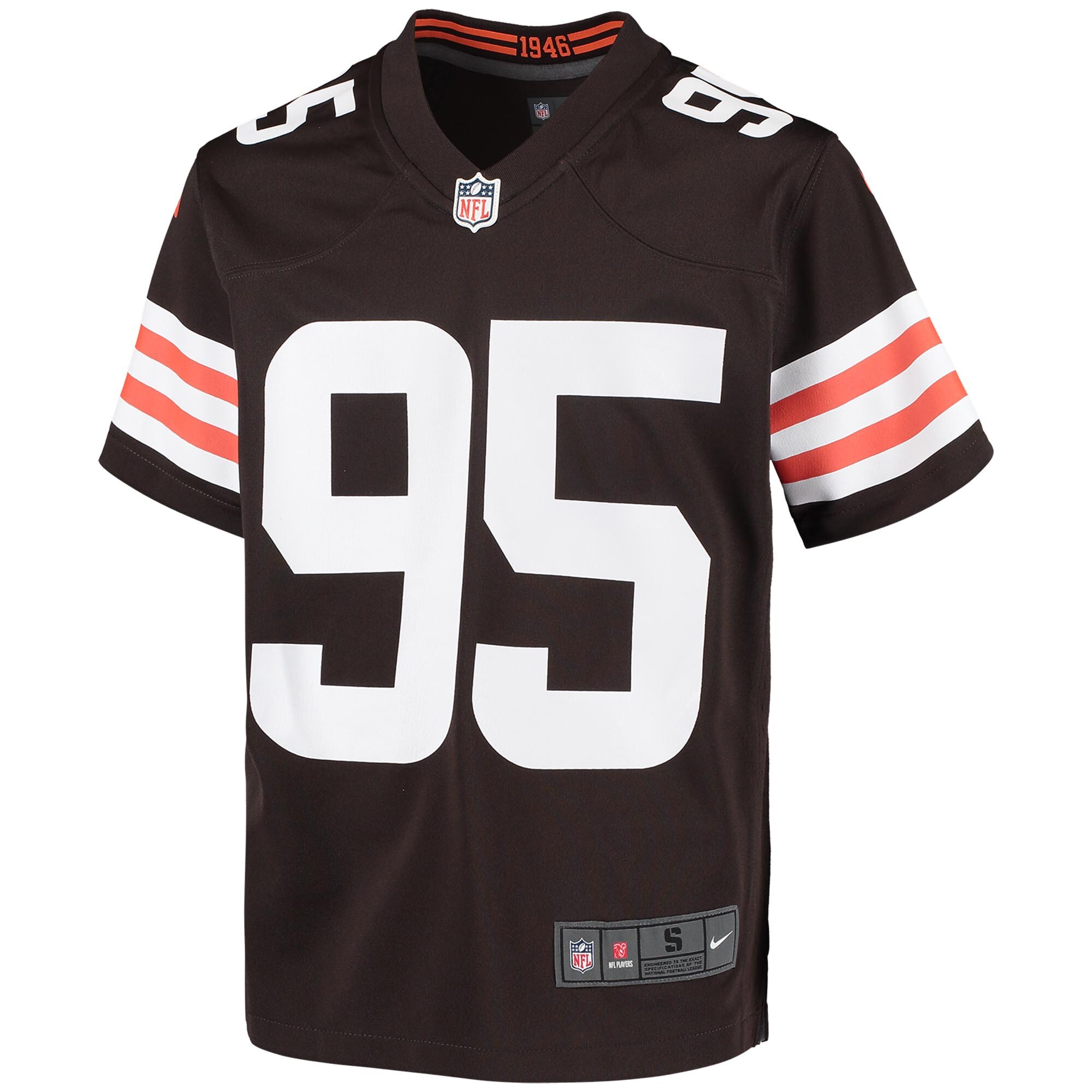 Myles Garrett Cleveland Browns Nike Youth Game Jersey – Brown Clowdercats