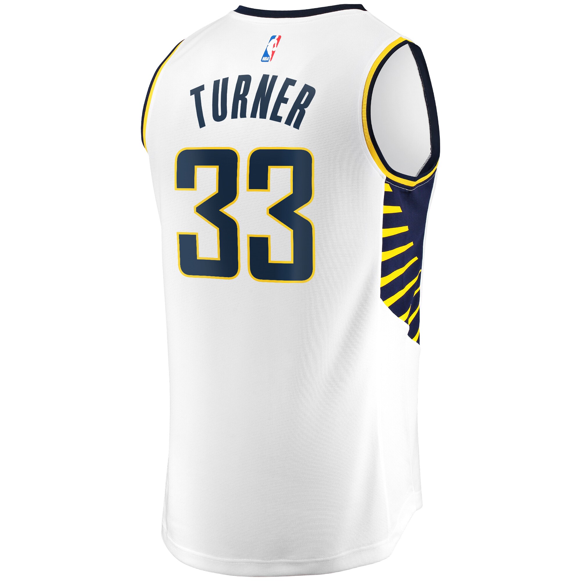 Myles Turner Indiana Pacers Fanatics Fast Break Replica Player Jersey – White – Association Edition Clowdercats