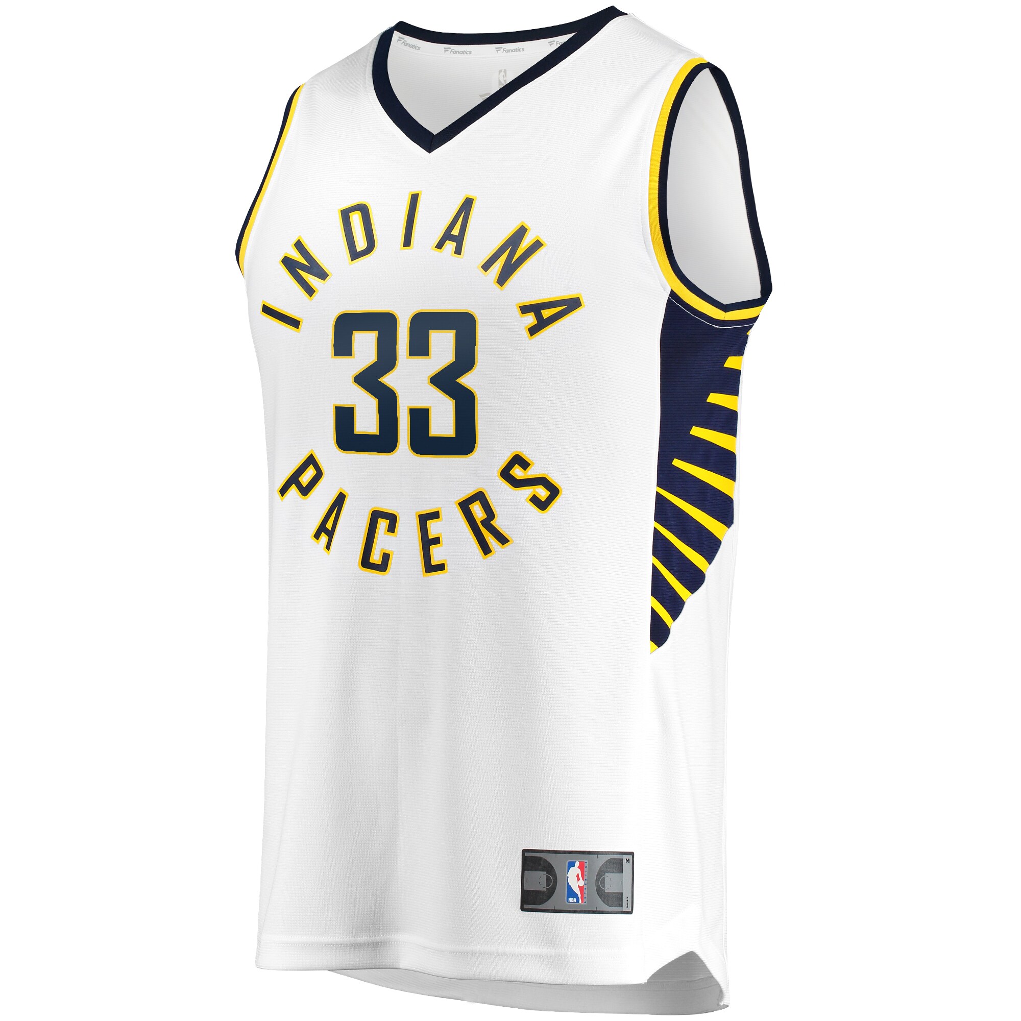 Myles Turner Indiana Pacers Fanatics Fast Break Replica Player Jersey – White – Association Edition Clowdercats