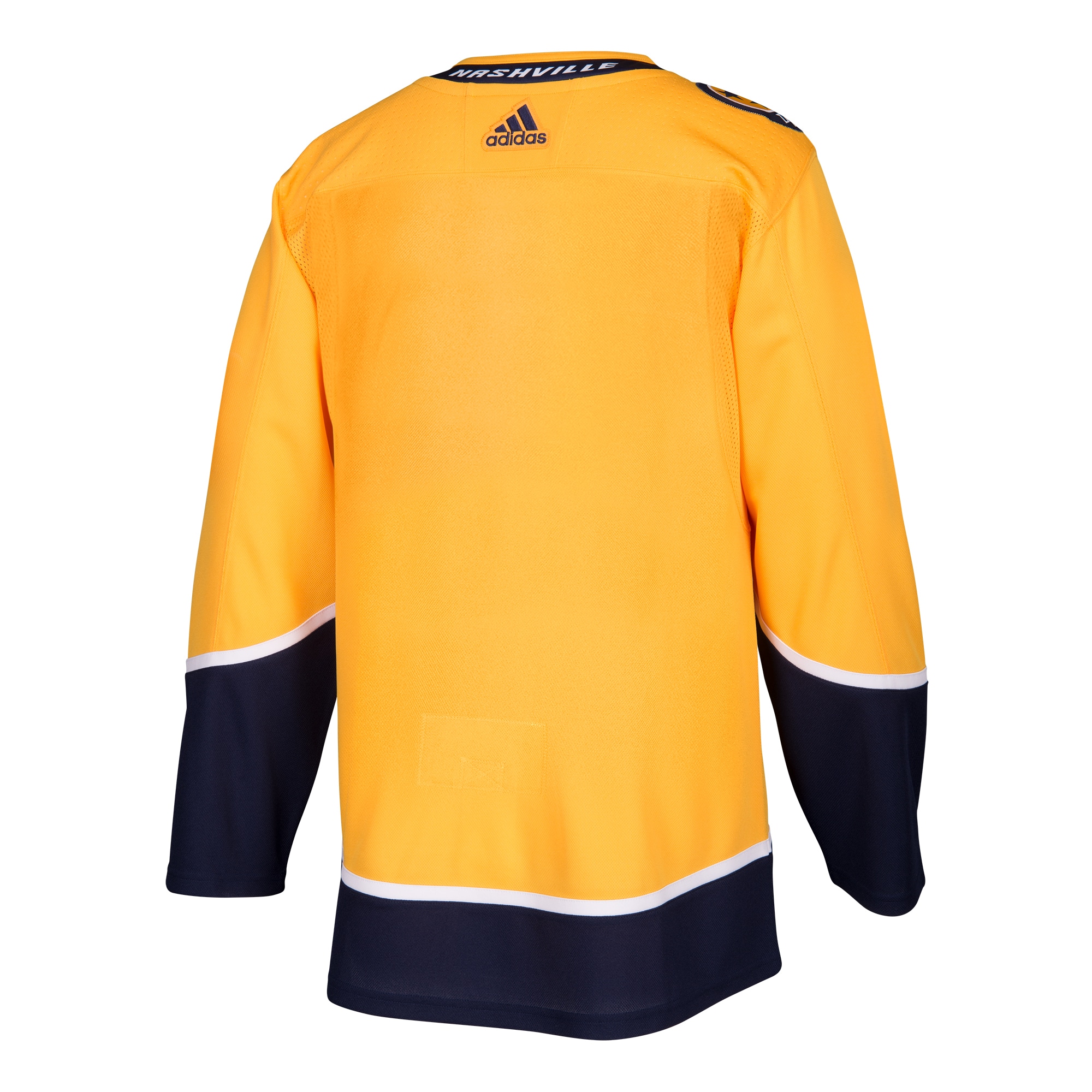 Nashville Predators adidas Home Authentic Blank Jersey – Gold Clowdercats