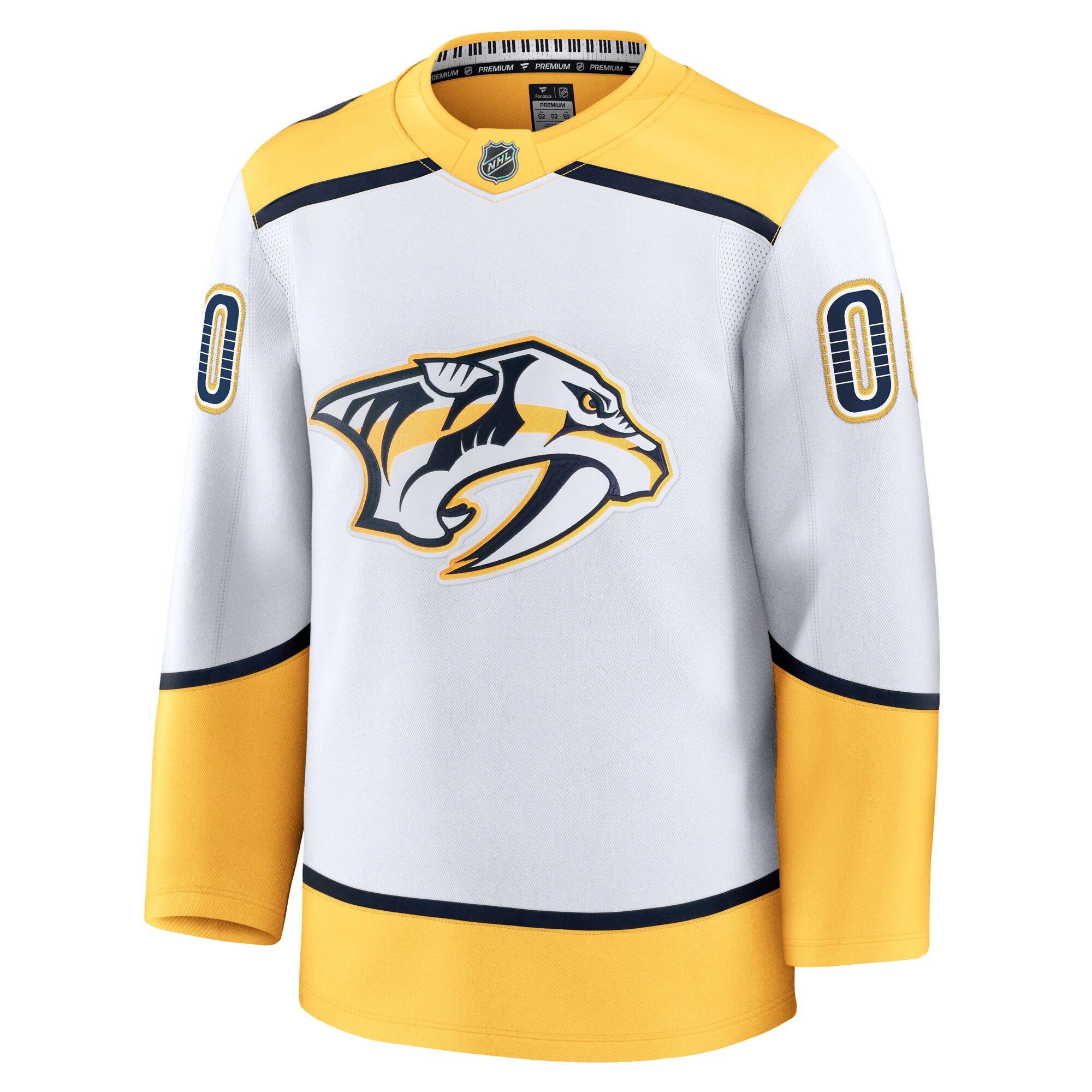 Nashville Predators Fanatics Away Premium Custom Jersey – White Clowdercats