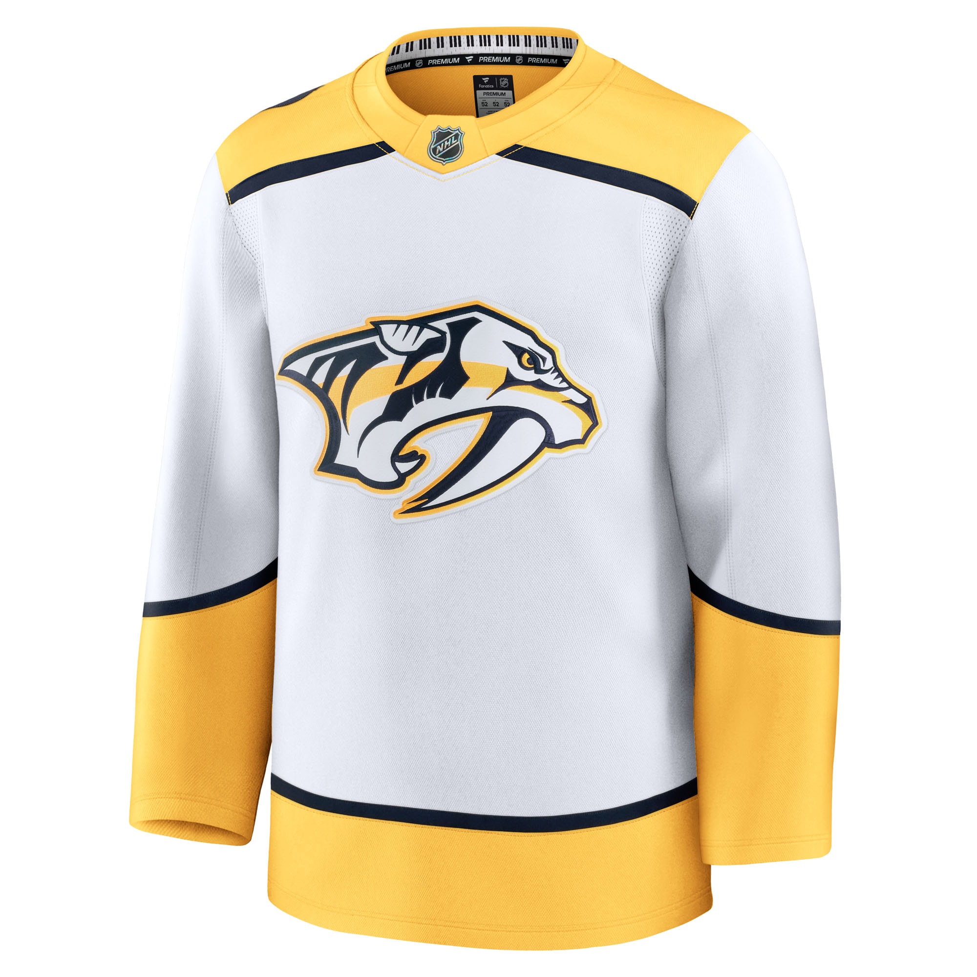 Nashville Predators Fanatics Away Premium Jersey – White Clowdercats