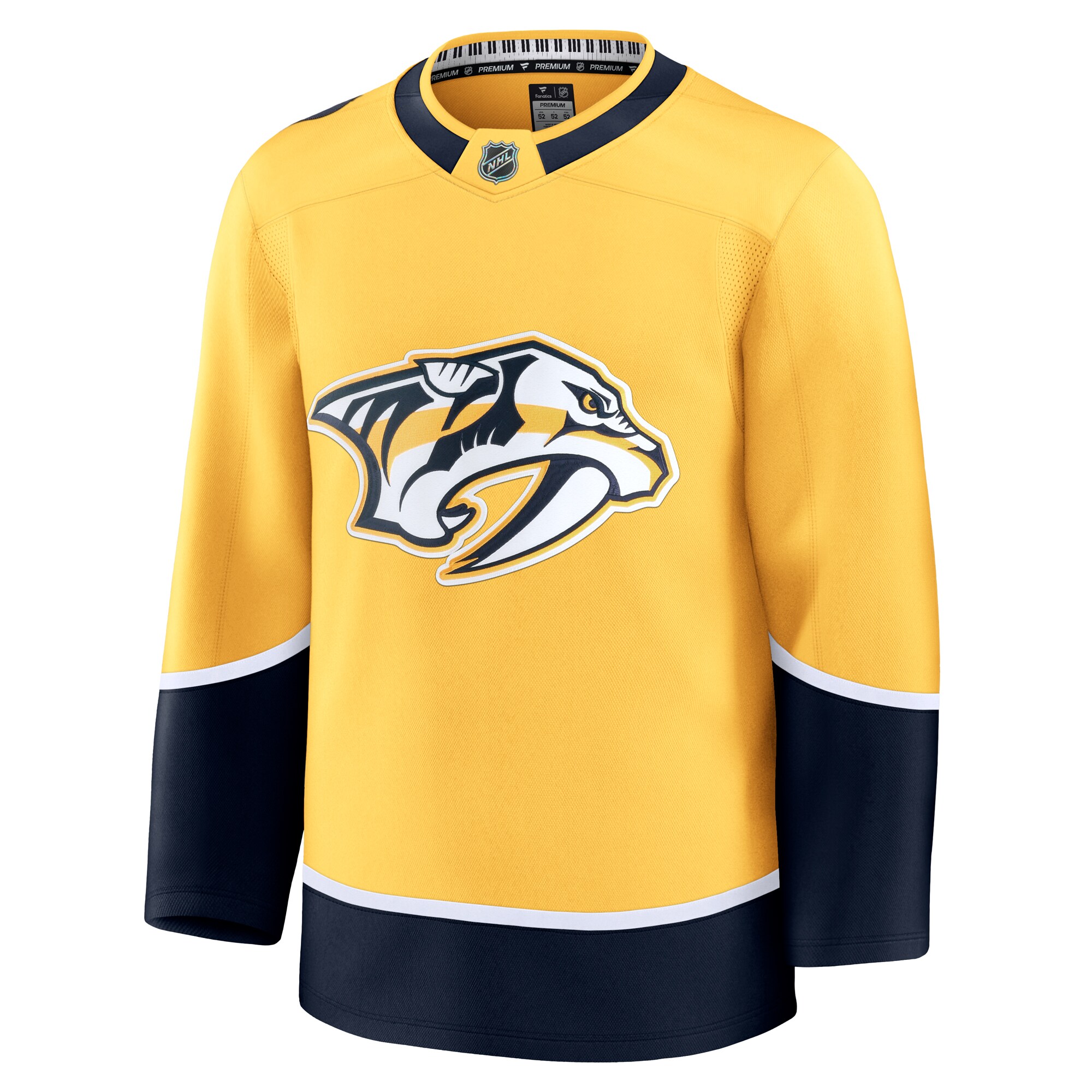 Nashville Predators Fanatics Home Premium Jersey – Yellow Clowdercats