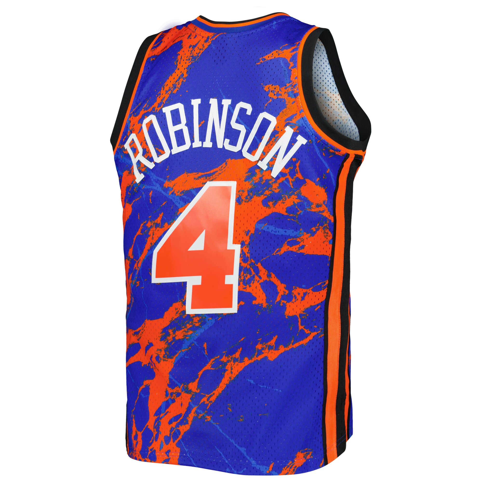 Nate Robinson New York Knicks Mitchell & Ness 2005/06 Hardwood Classics Marble Swingman Jersey – Blue Clowdercats