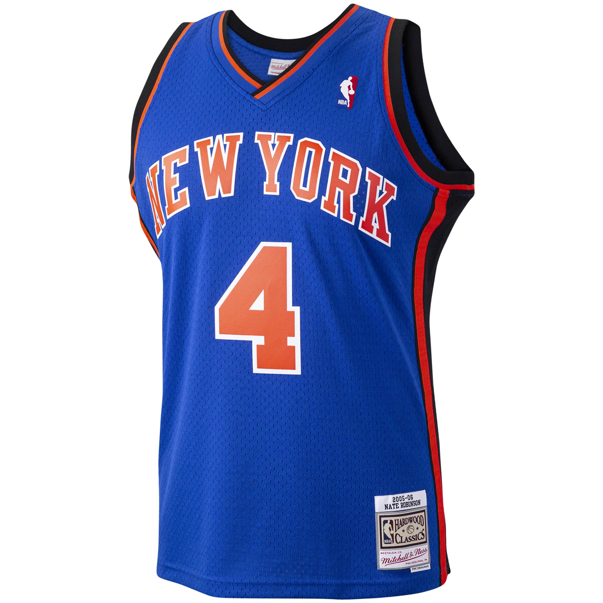Nate Robinson New York Knicks Mitchell & Ness Hardwood Classics Swingman Jersey – Blue Clowdercats
